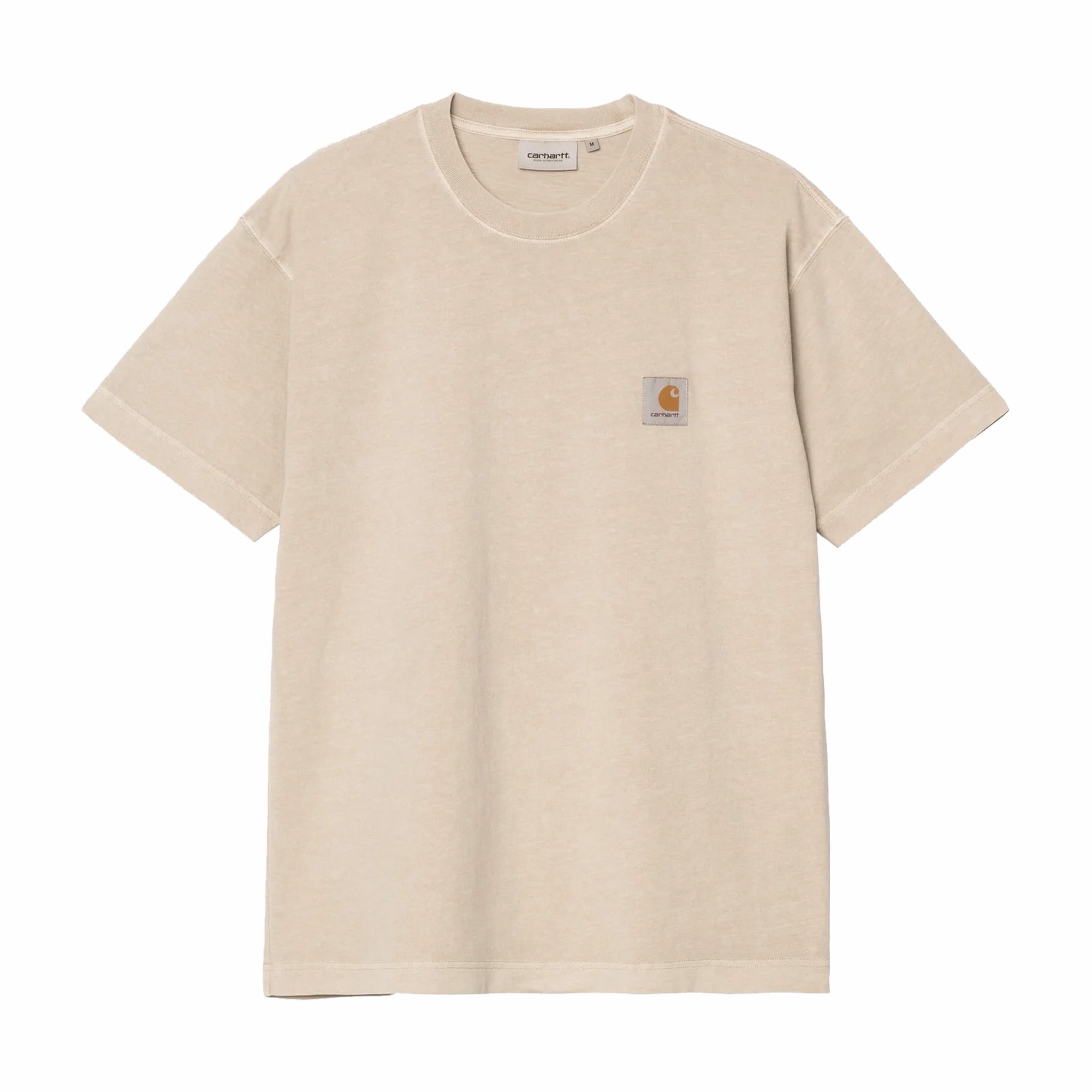 Carhartt WIP Nelson Tee - Garment Dyed Fleur De Sel