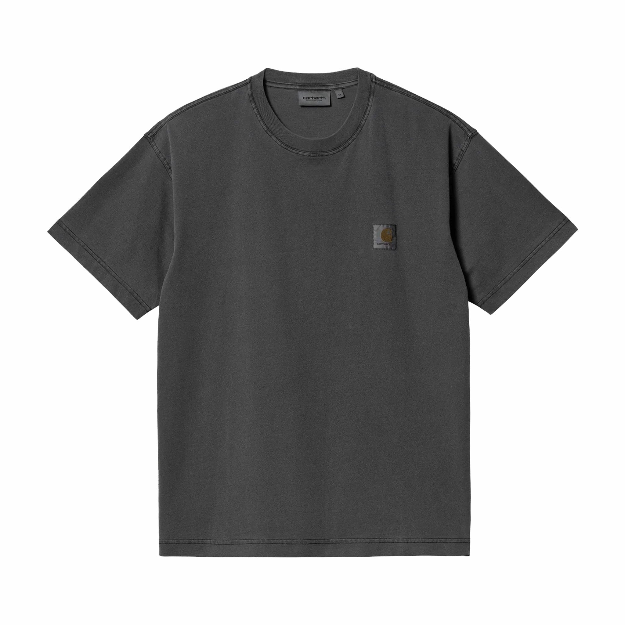 Carhartt WIP Nelson Short Sleeve Tee - Charcoal