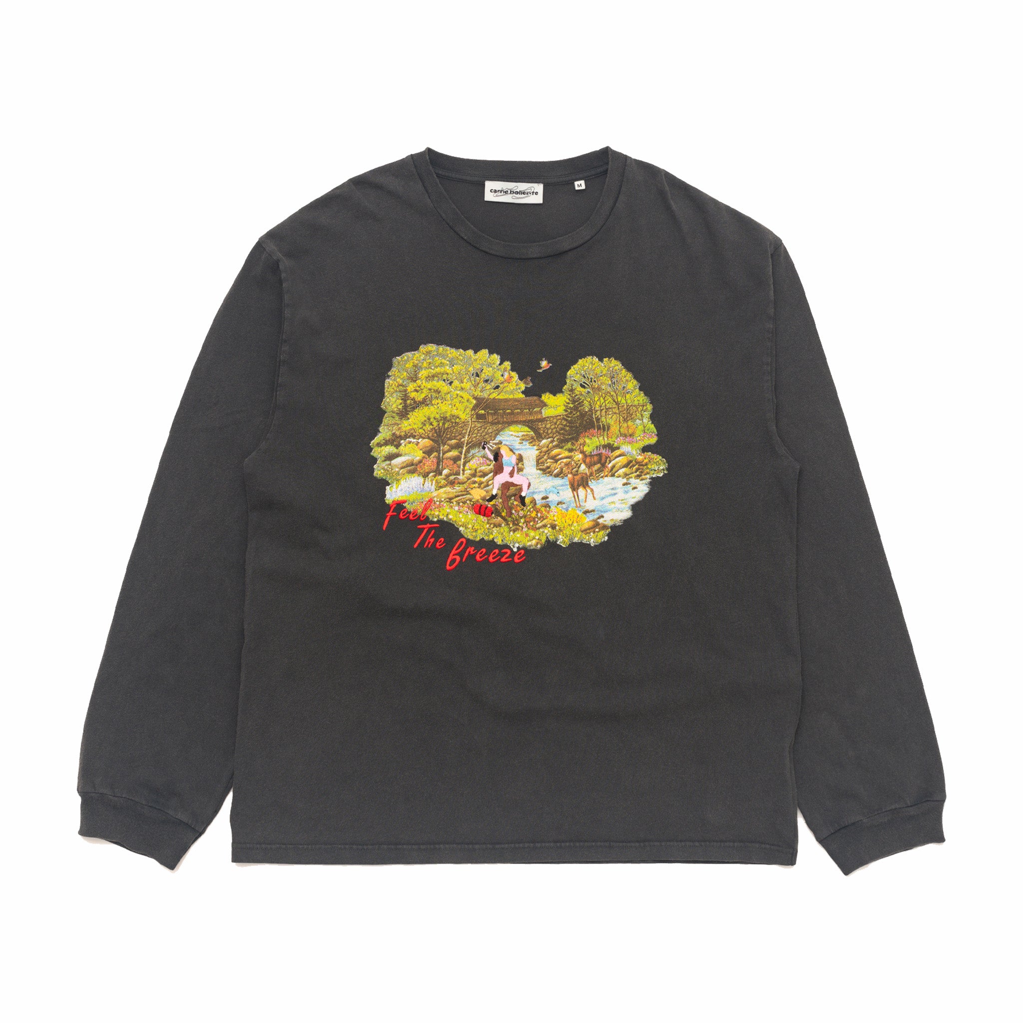 Carne Bollente Off-Black Long Sleeve Tee