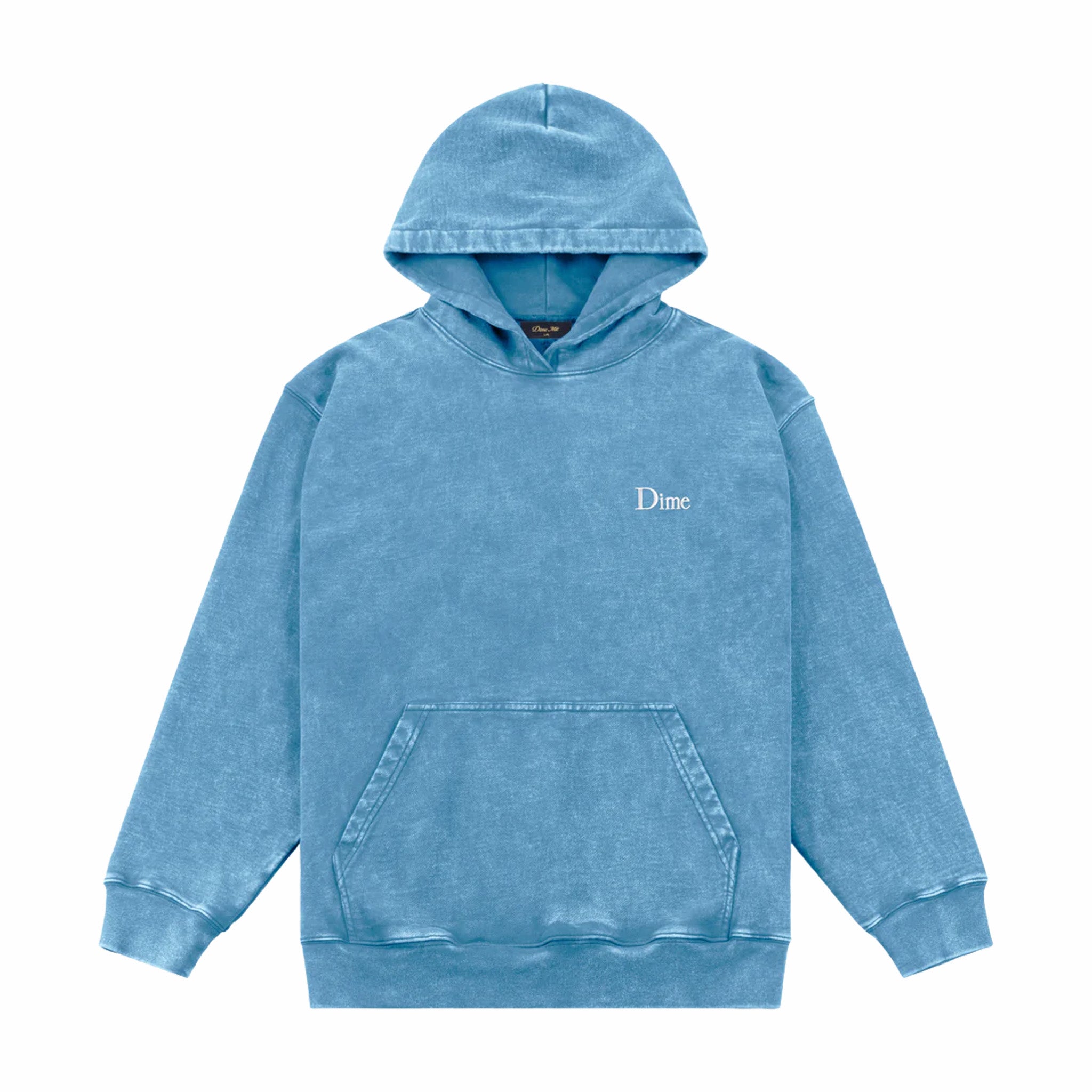 Dime Classic Hoodie in Faded Sky - French Terry Pullover