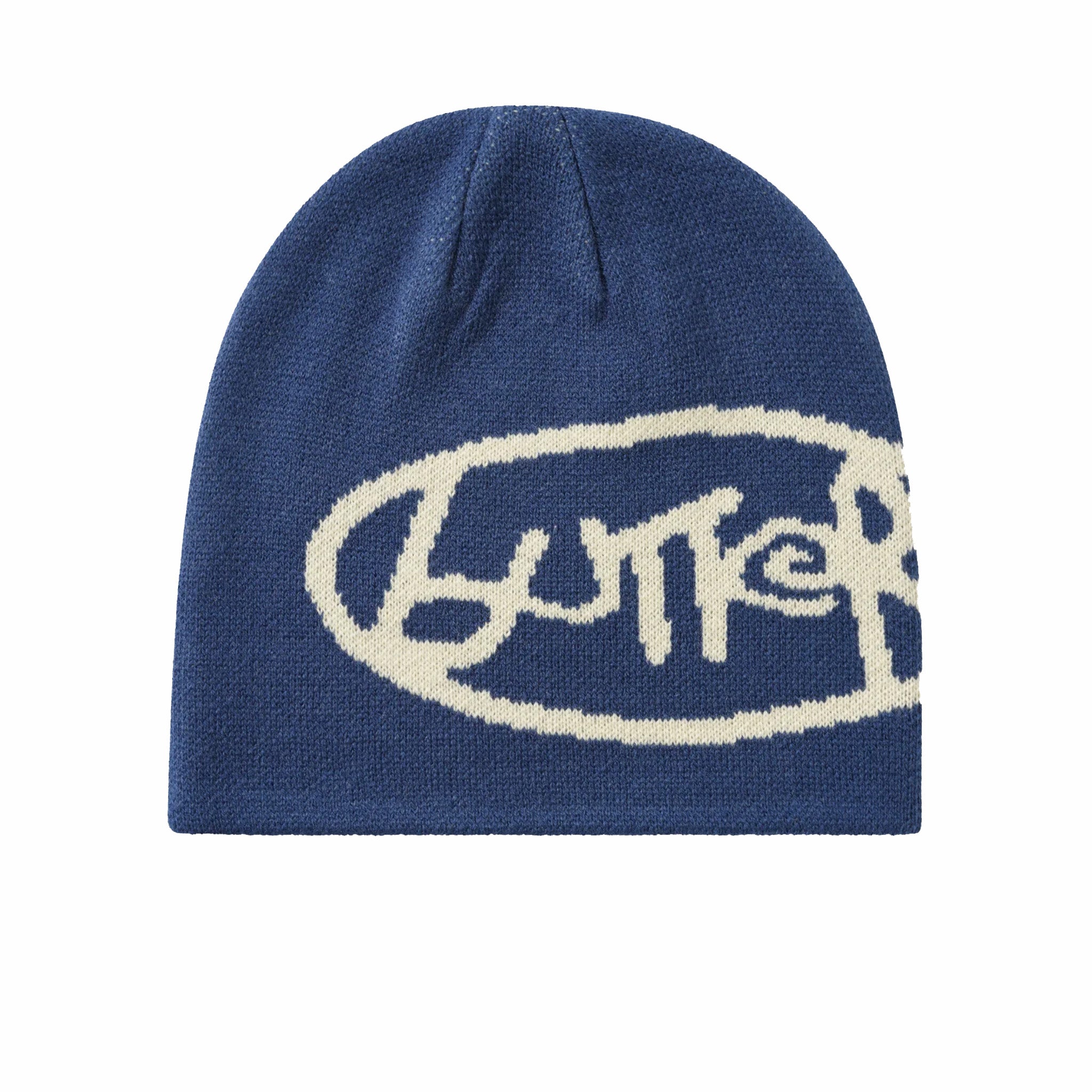 Butter Goods Blue Abseil Skully Winter Beanie