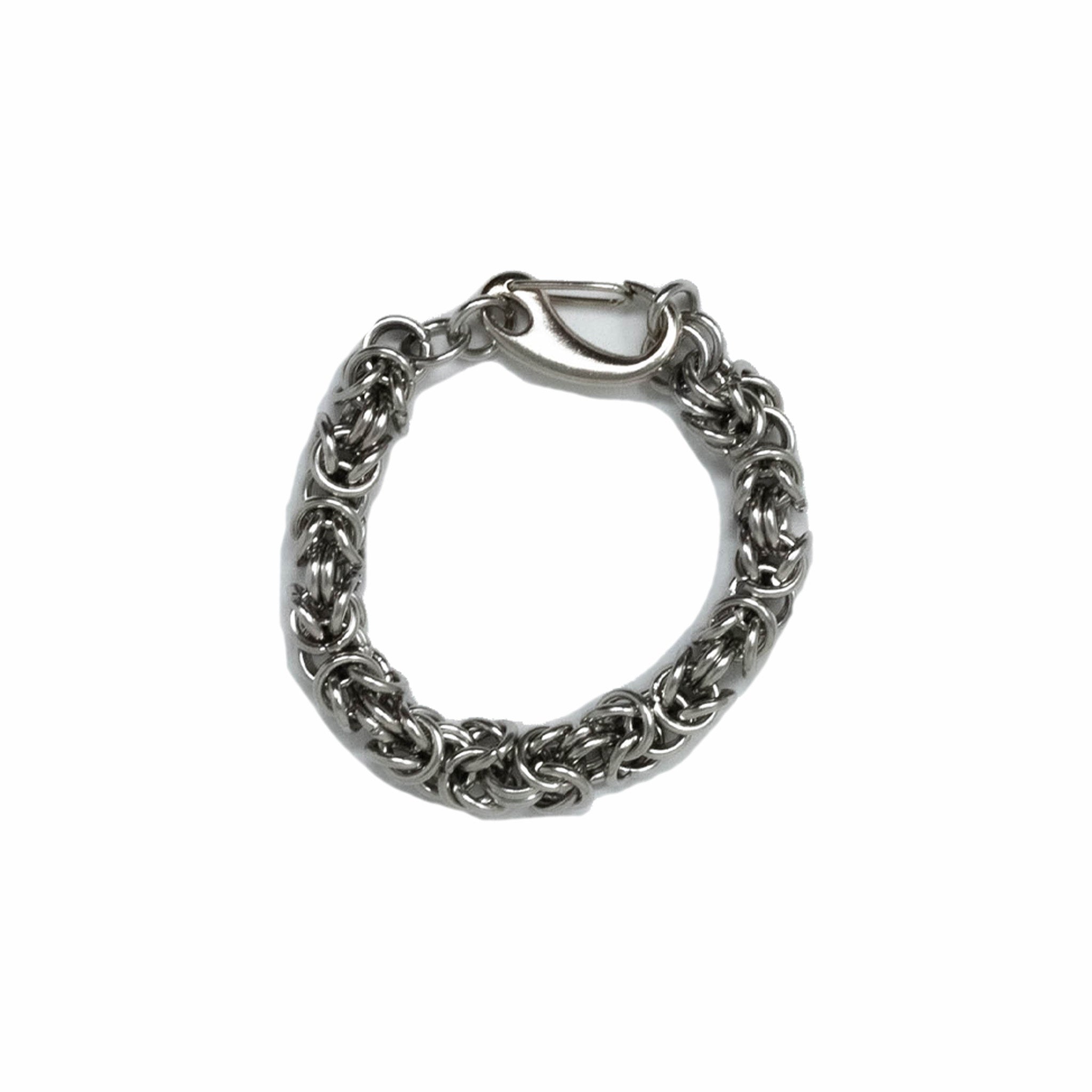 Sarah Troy 8" Chrome Chunky Cuff Bracelet