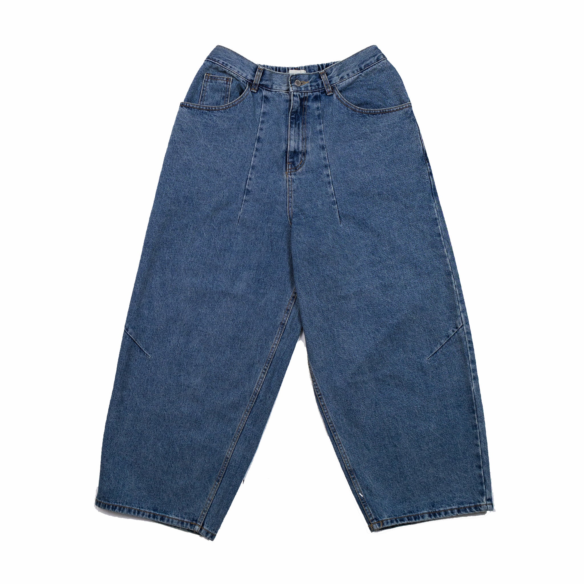 Blue Niksen Dart Balloon Jeans for Men