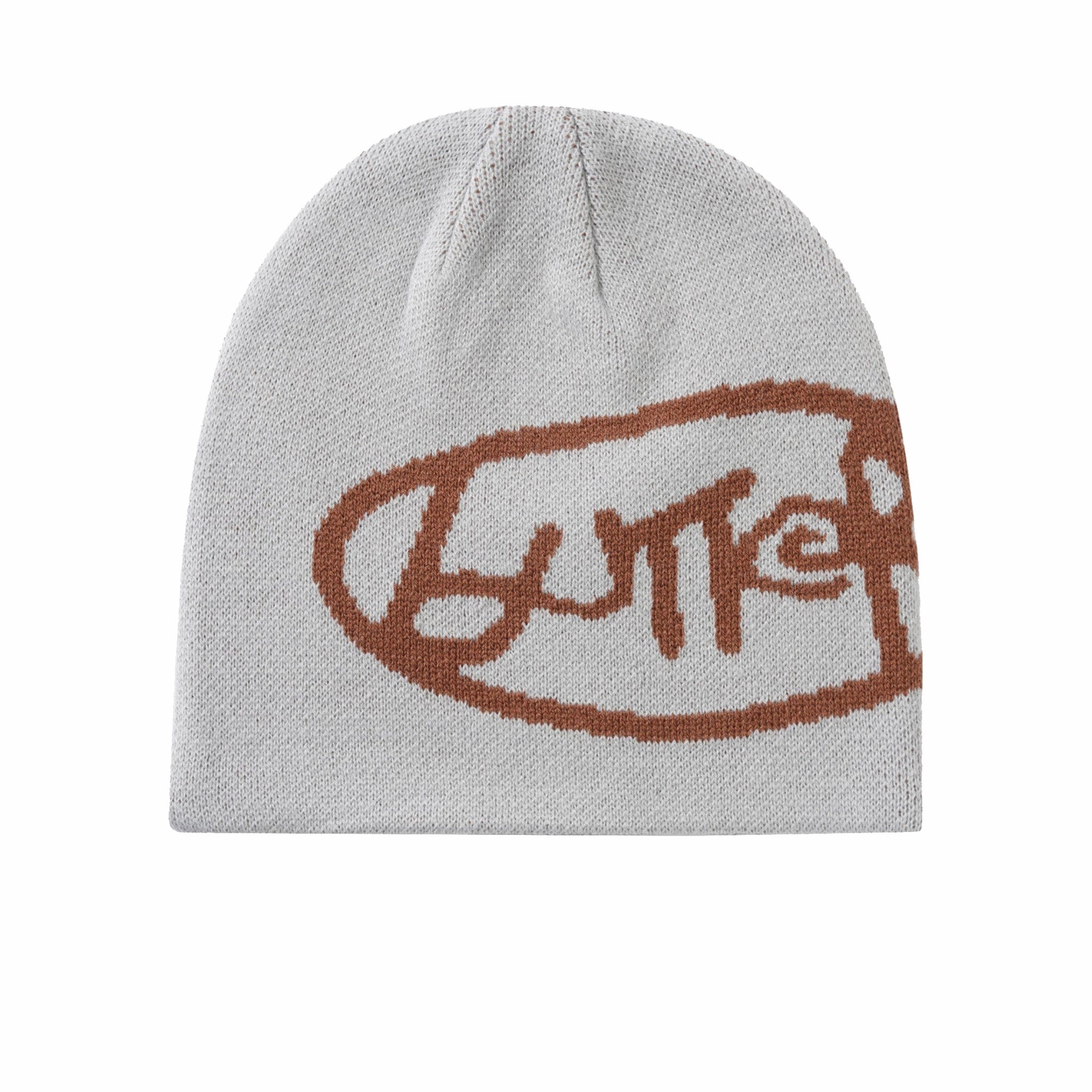 Butter Goods Grey Abseil Skully Winter Beanie