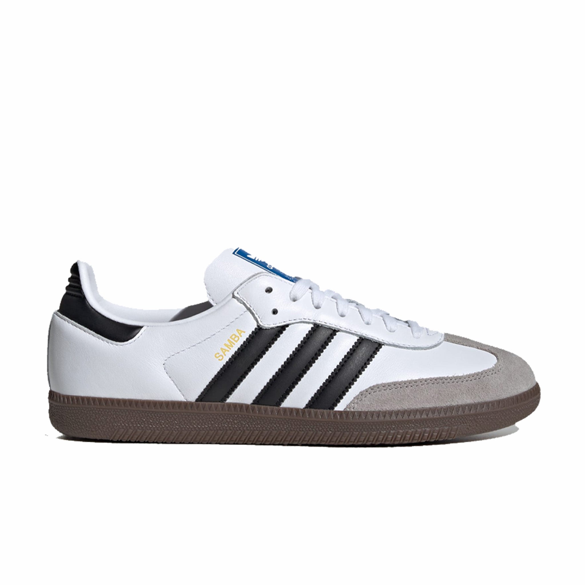 Adidas Samba OG Sneakers in White/Black/Gum