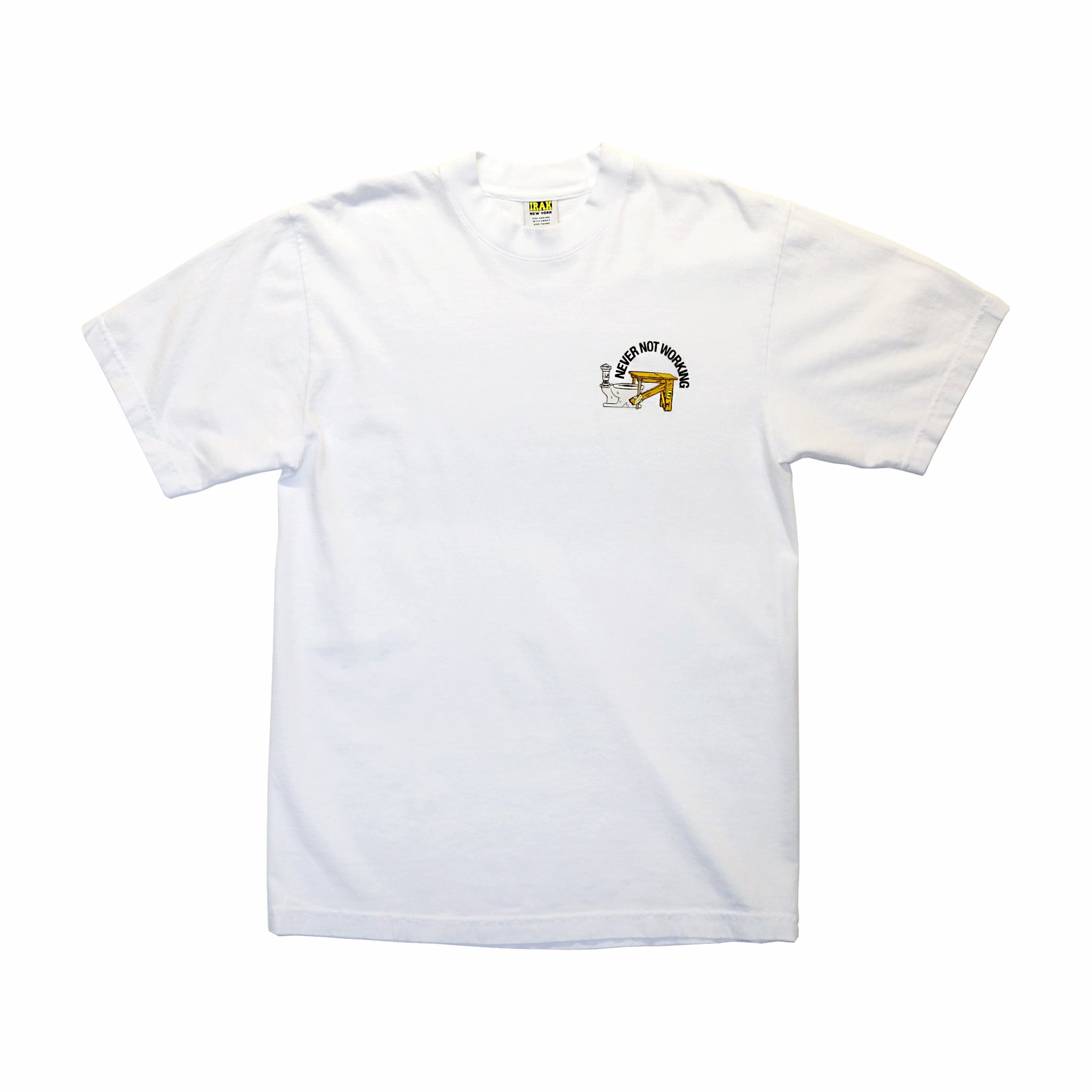 IRAK White Work T-Shirt
