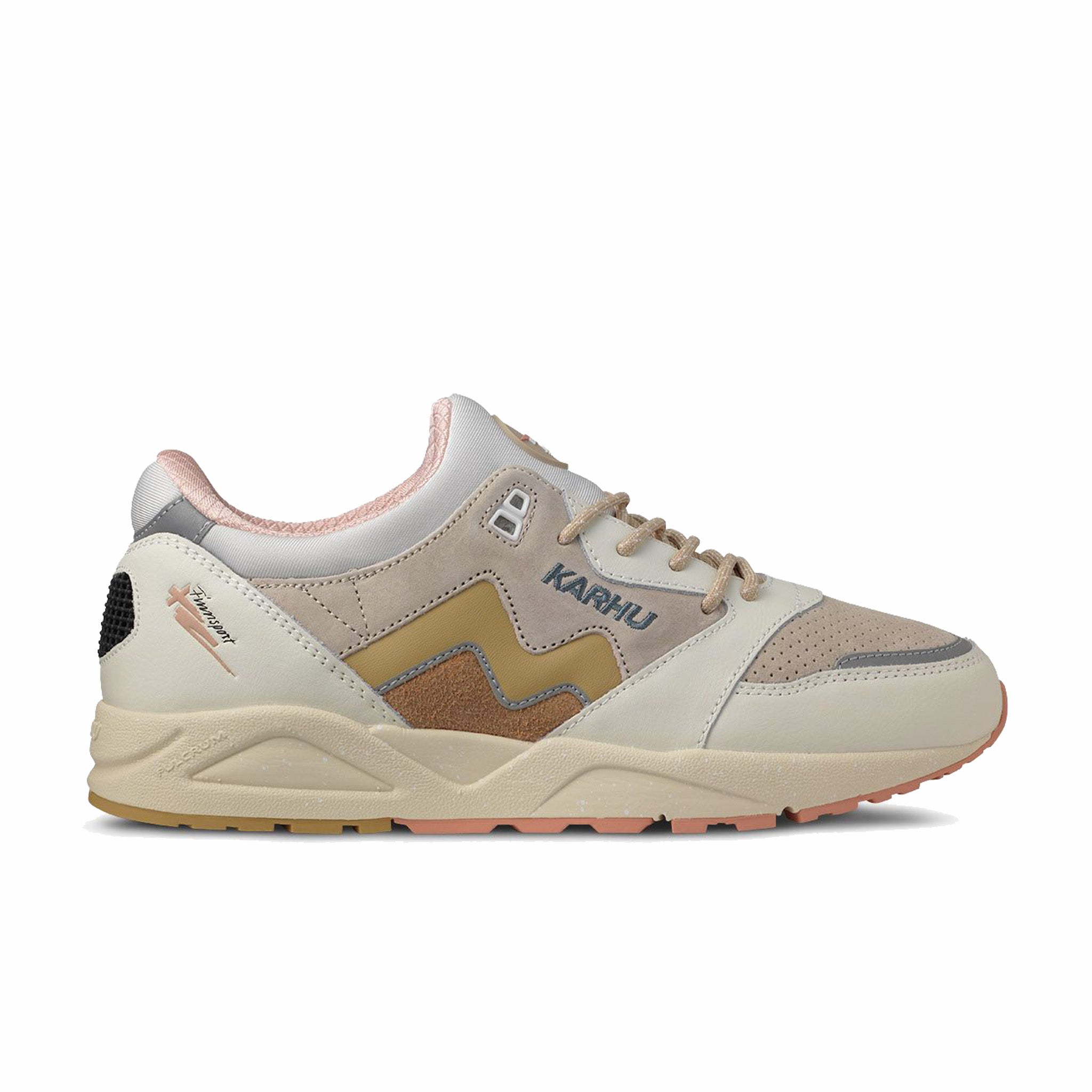 Karhu Aria 95 Women's Running Shoes – White/Curry