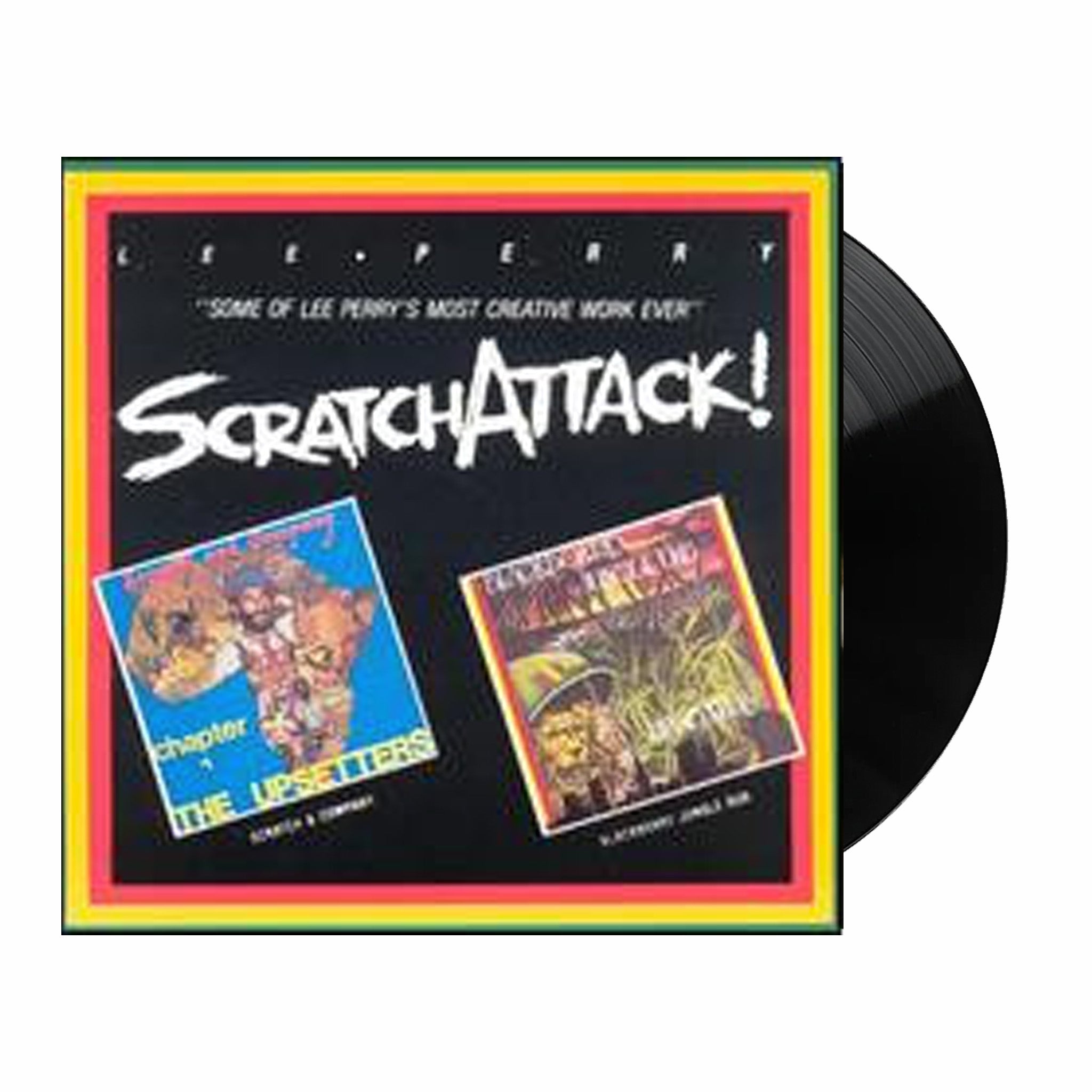 Lee Perry 'Scratch Attack!' Black Vinyl 2XLP