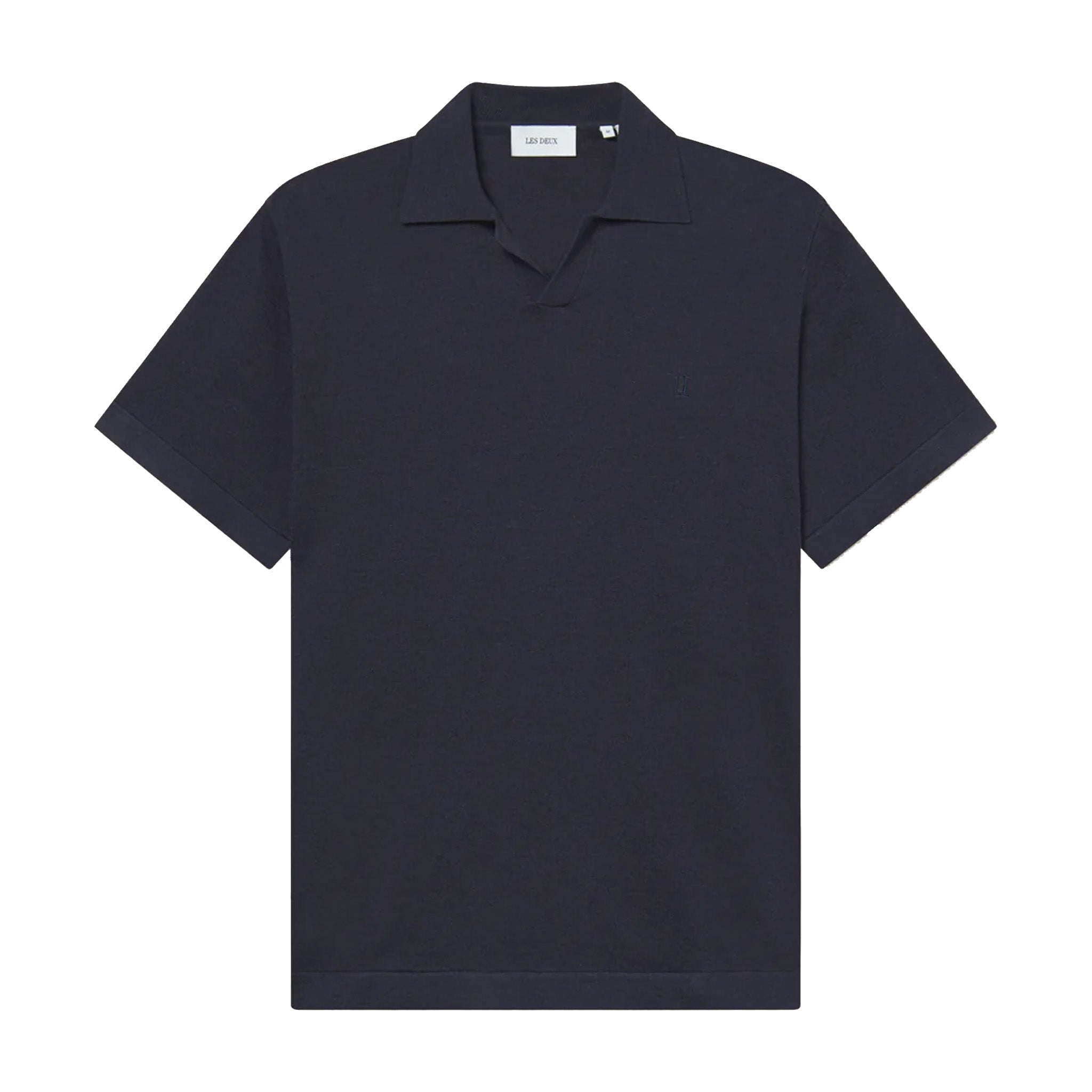Les Deux Navy Polo Knit Shirt