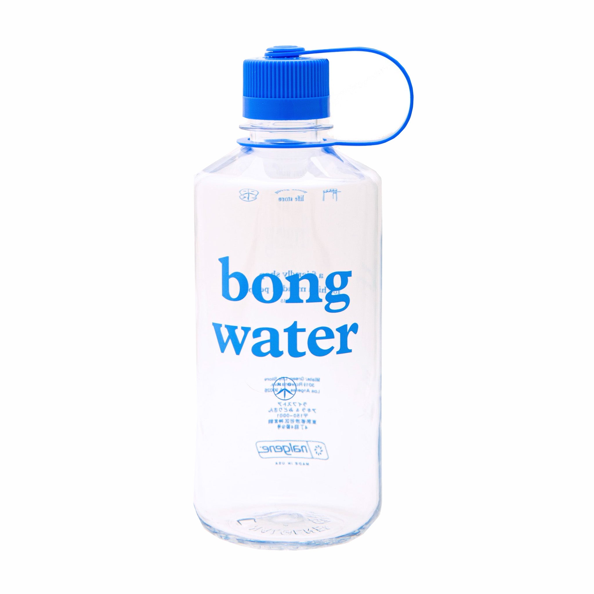 Nalgene 32oz Narrow Mouth Bottle (Clear/Royal)
