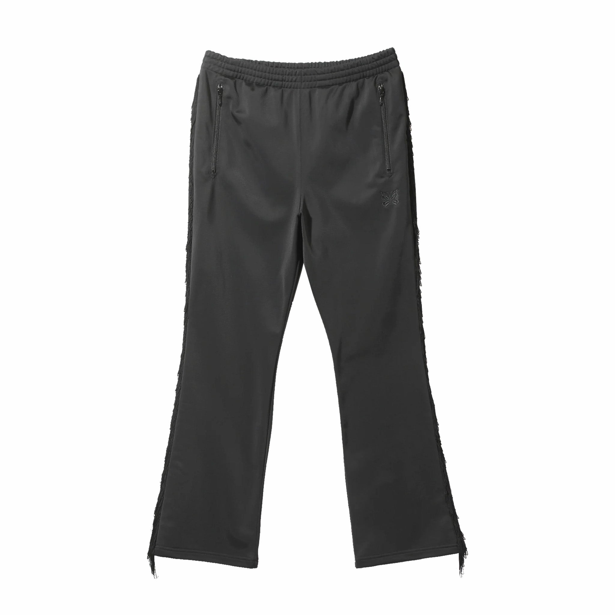 Needles Fringe Boot-Cut Track Pants in Bright Jersey