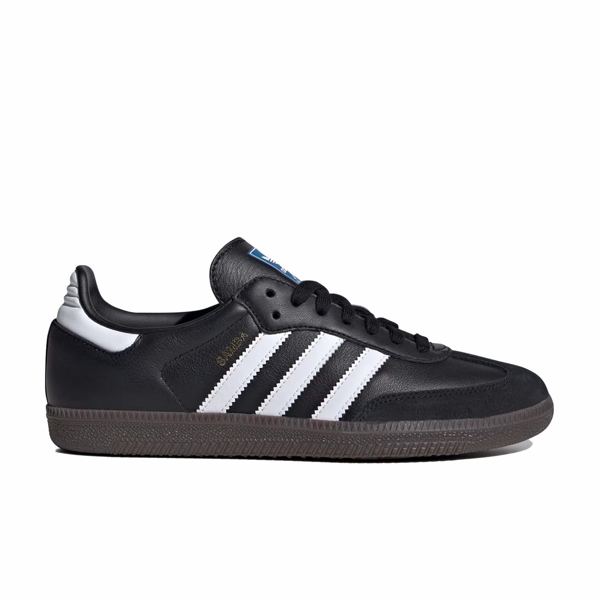 Adidas Women's Samba OG Sneakers in Black/White/Gum