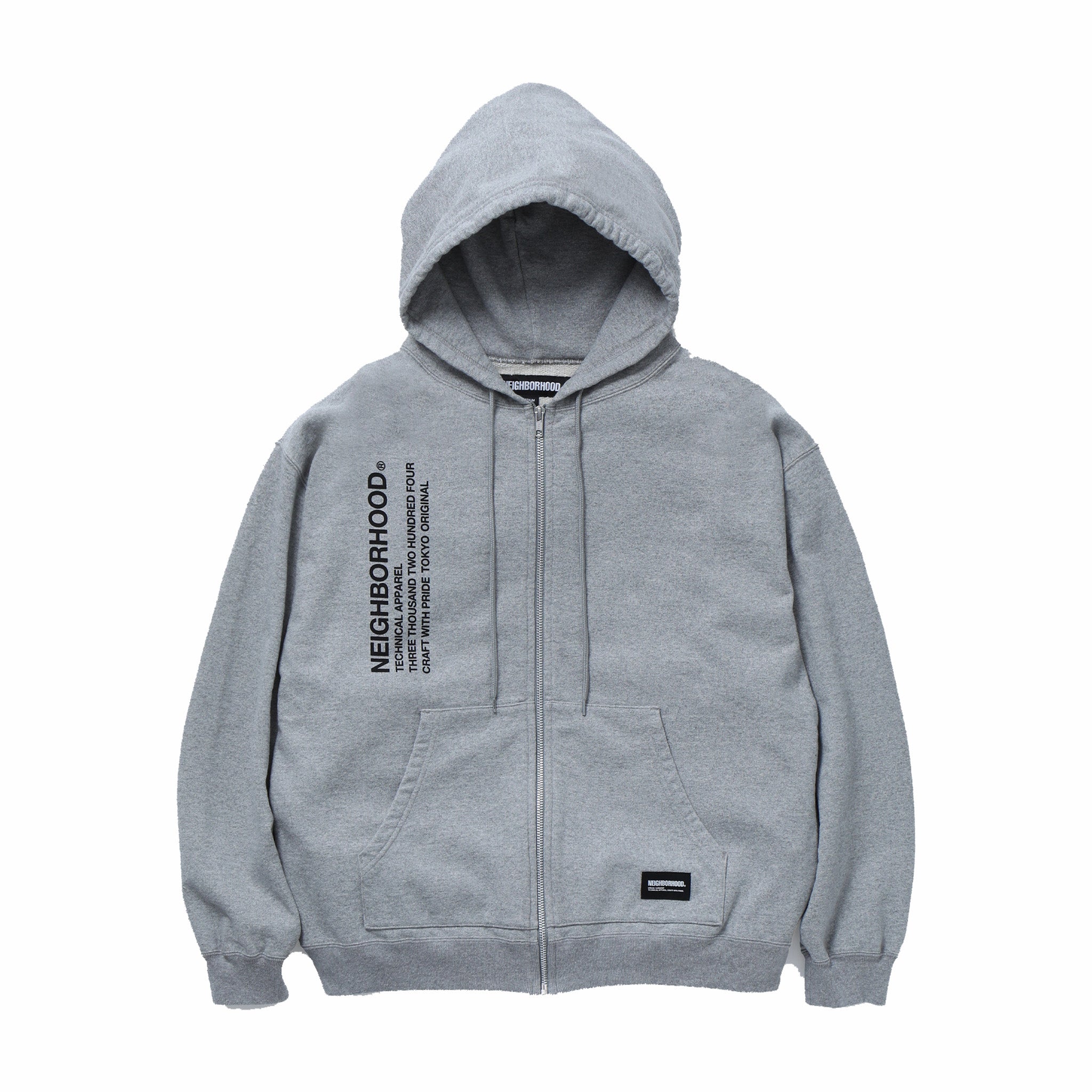 Grey Zip-Up Hoodie for Everyday Comfort