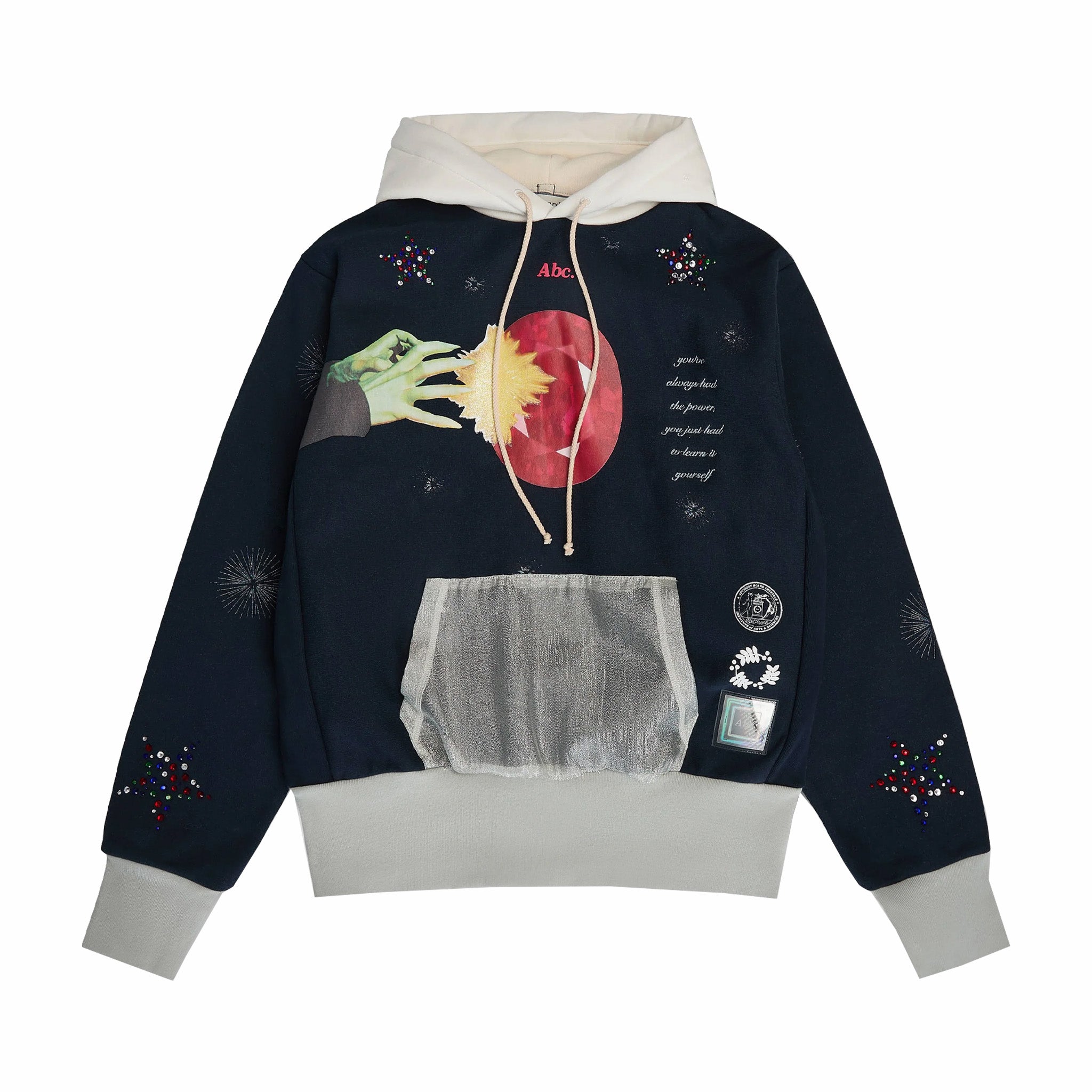July Birthstone Hoodie in Navy by Advisory Board Crystals
