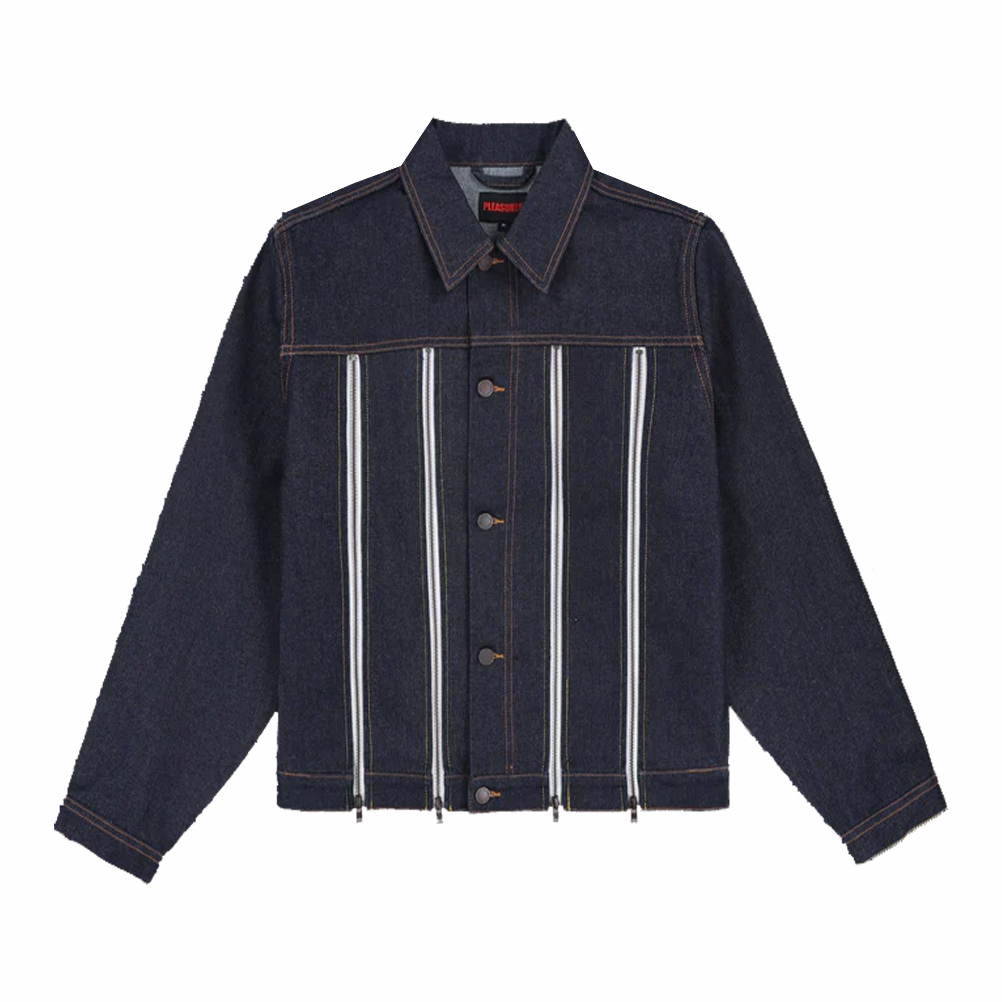 Pleasures Raw Indigo Denim Trucker Jacket