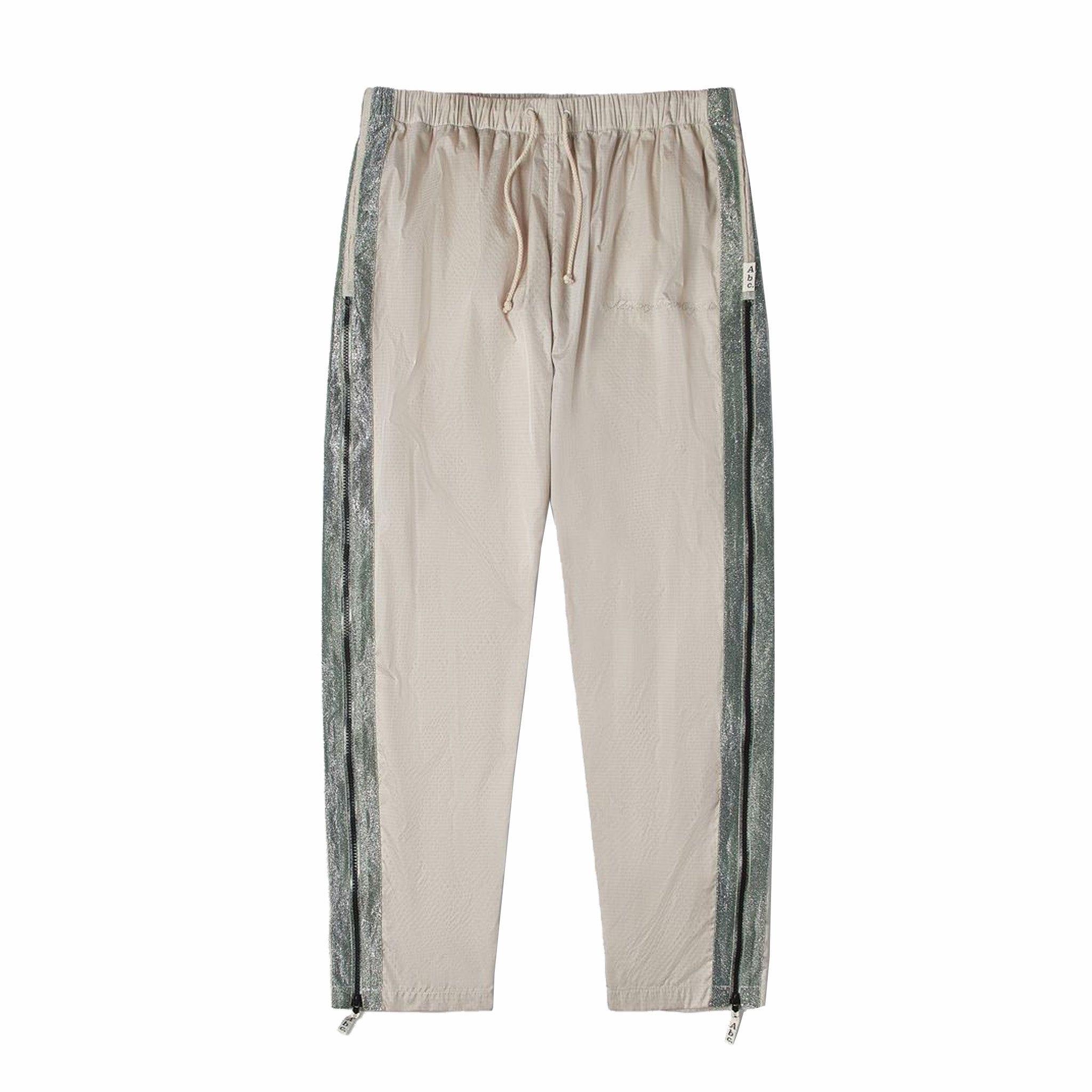 Light Grey Ripstop Zip-Up Pants by Advisory Board