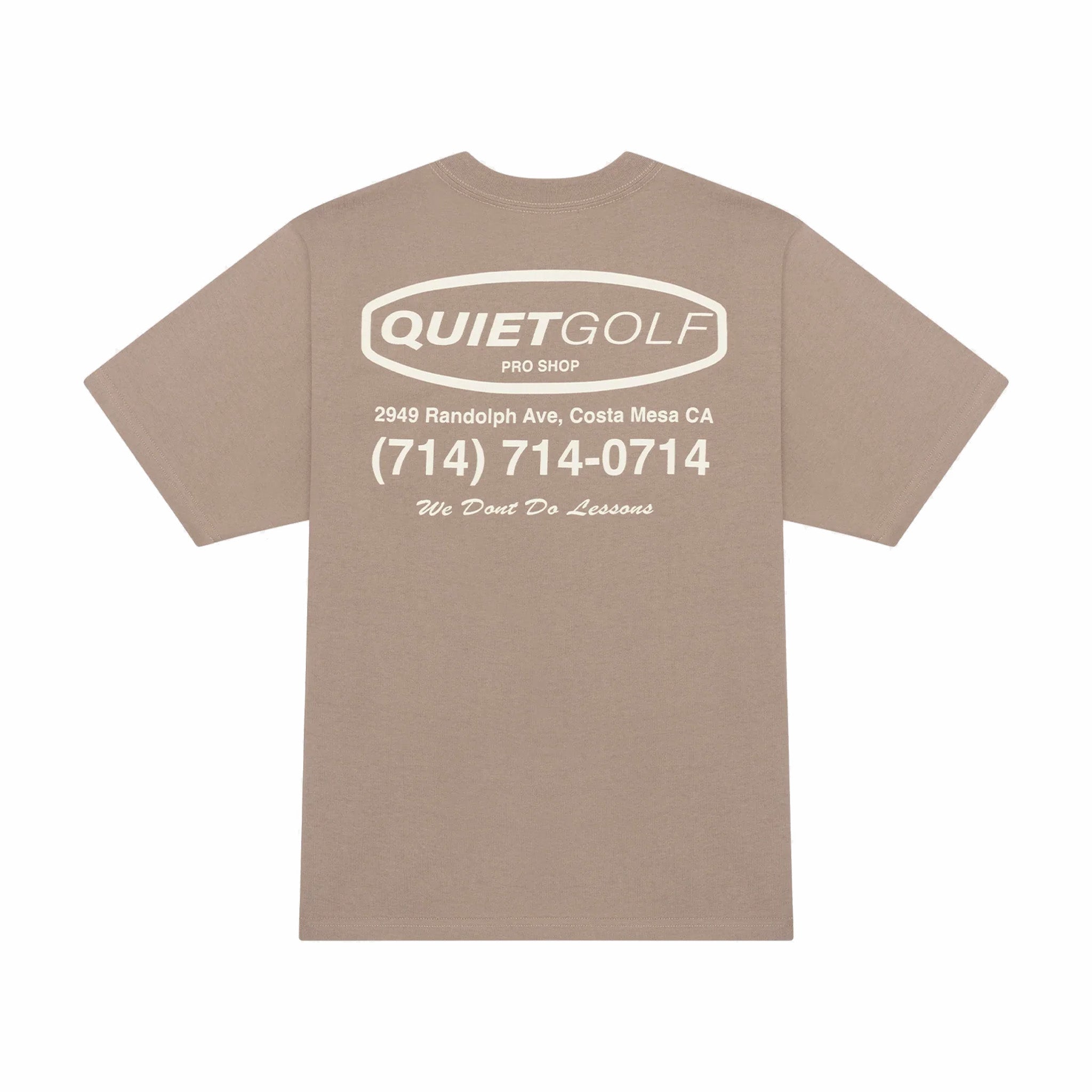 Clay Color Golf Pro Performance T-Shirt