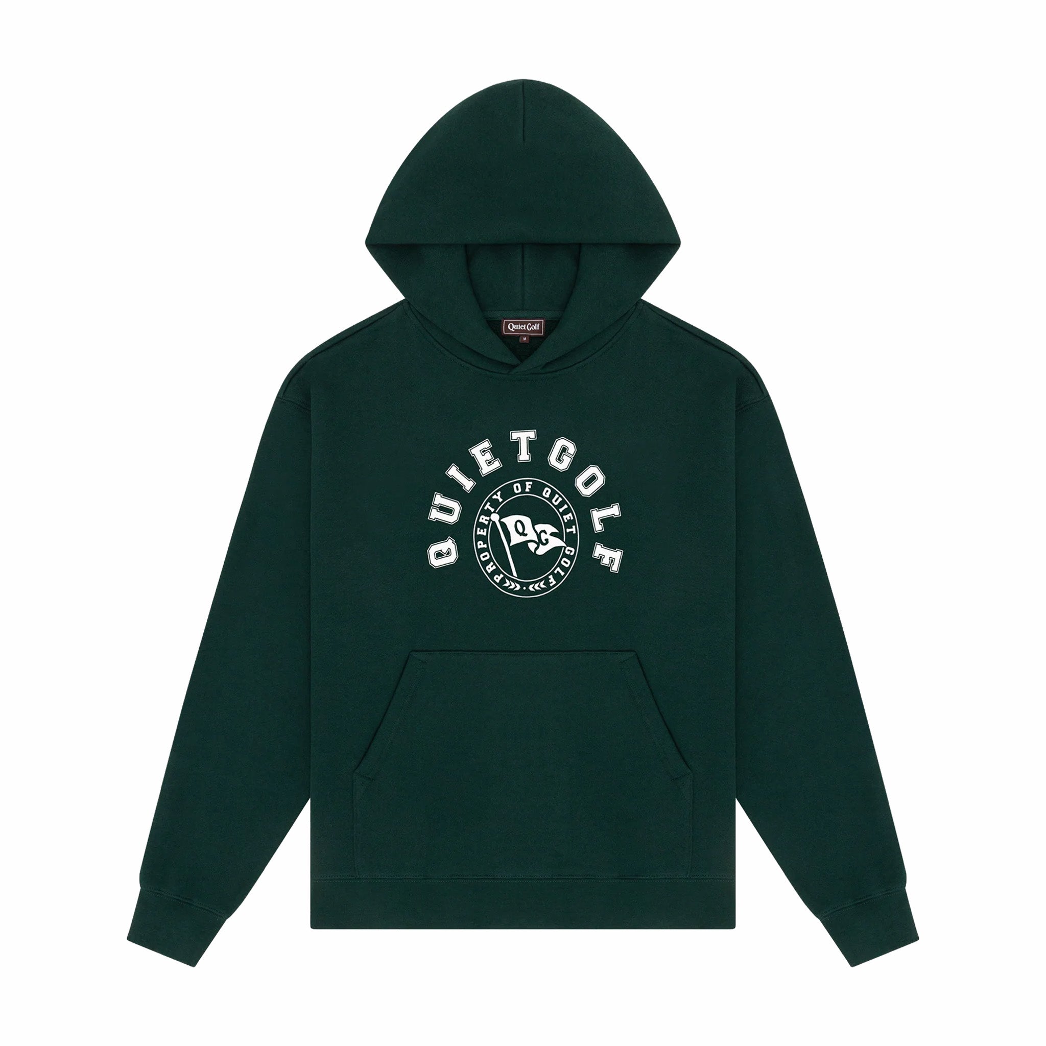 Forest Green Golf Hoodie – Lightweight & Quiet
