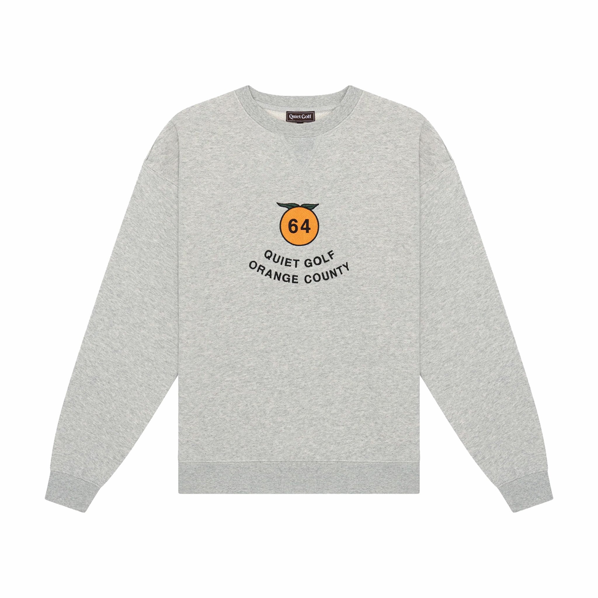 QGOC Heather Raglan Golf Crewneck for Comfort