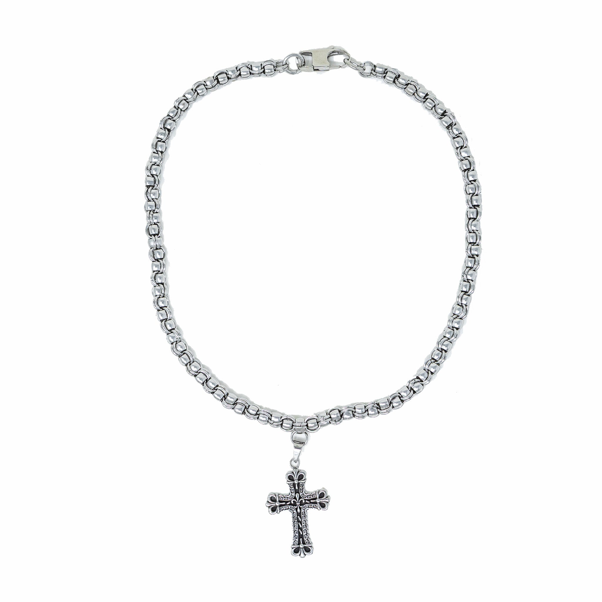 Badlands Silver Necklace – Tears of Venus 20"