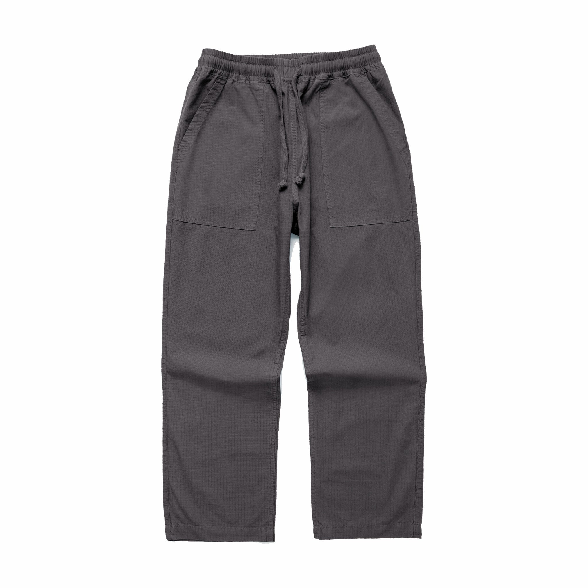 Ripstop Chef Pants - Washed Black for Kitchen Professionals
