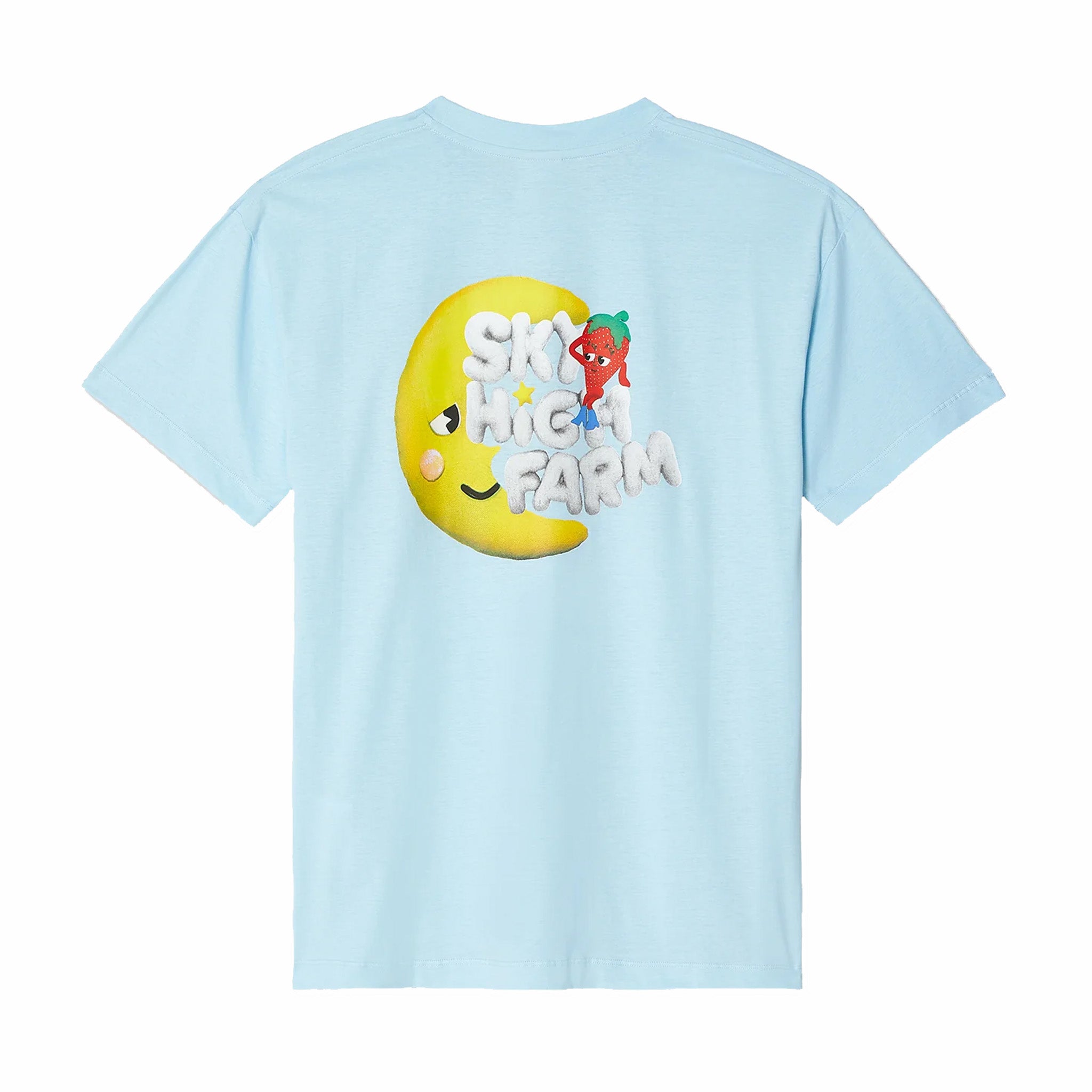 Sky High Farm Shana Graphic Tee - Blue Workwear Essential