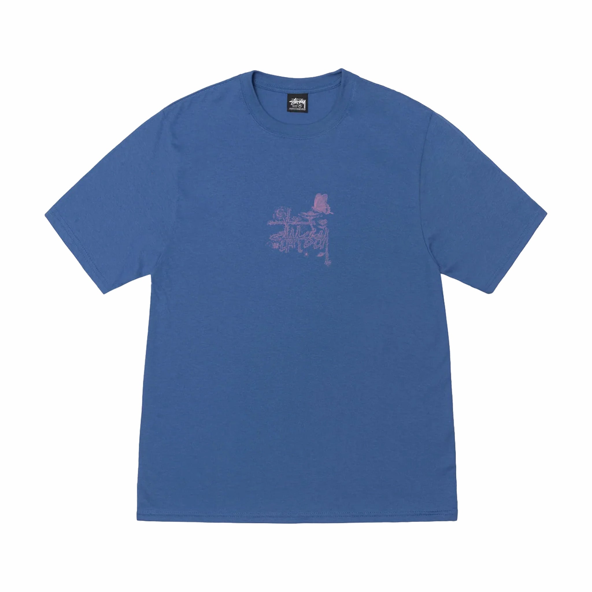 Stüssy Blue In Bloom Graphic Tee
