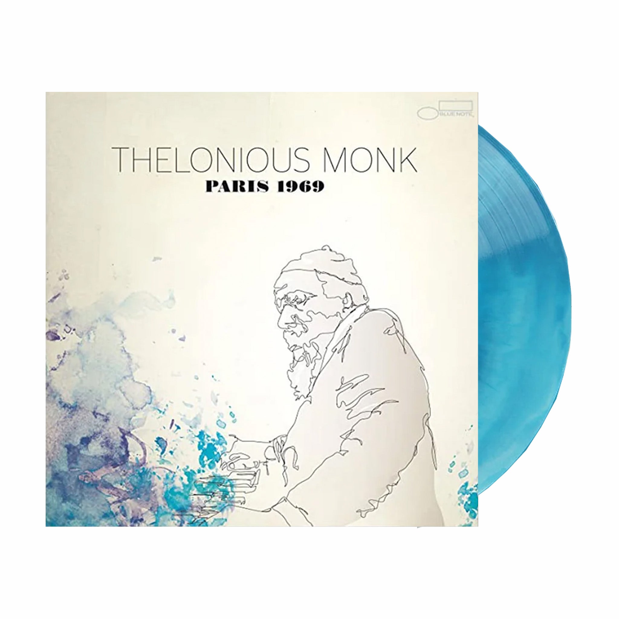 "Paris 1969" 2XLP by Thelonious Monk (Blue Galaxy Vinyl)
