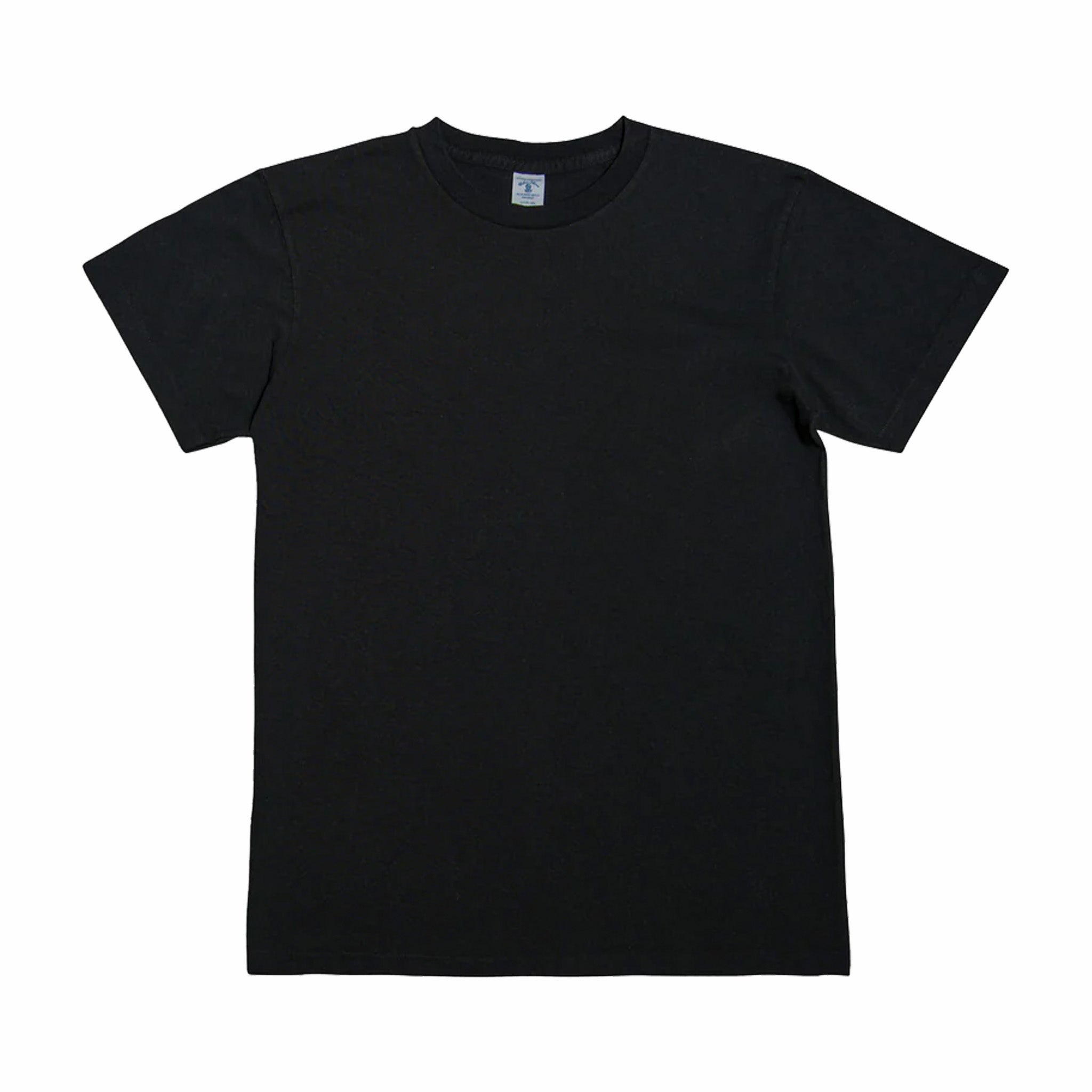 Velva Sheen Black Crew Neck Tee – Classic Fit