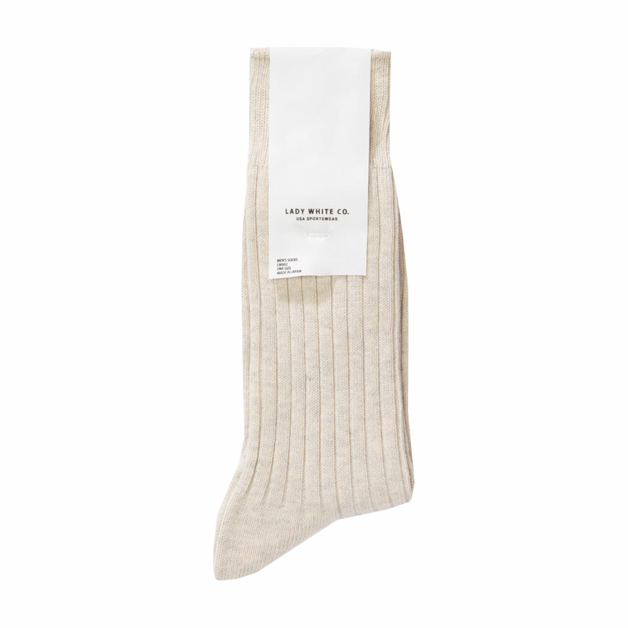 Natural Cotton Socks by Lady White Co.