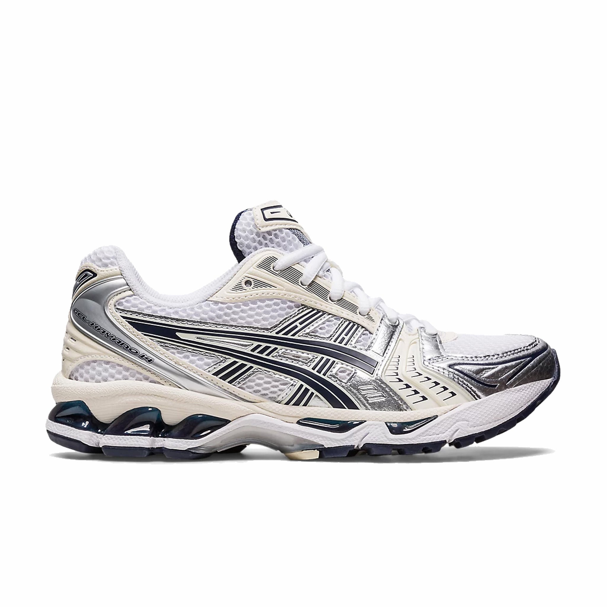 ASICS GEL-KAYANO 14 Women's Running Shoes (White)