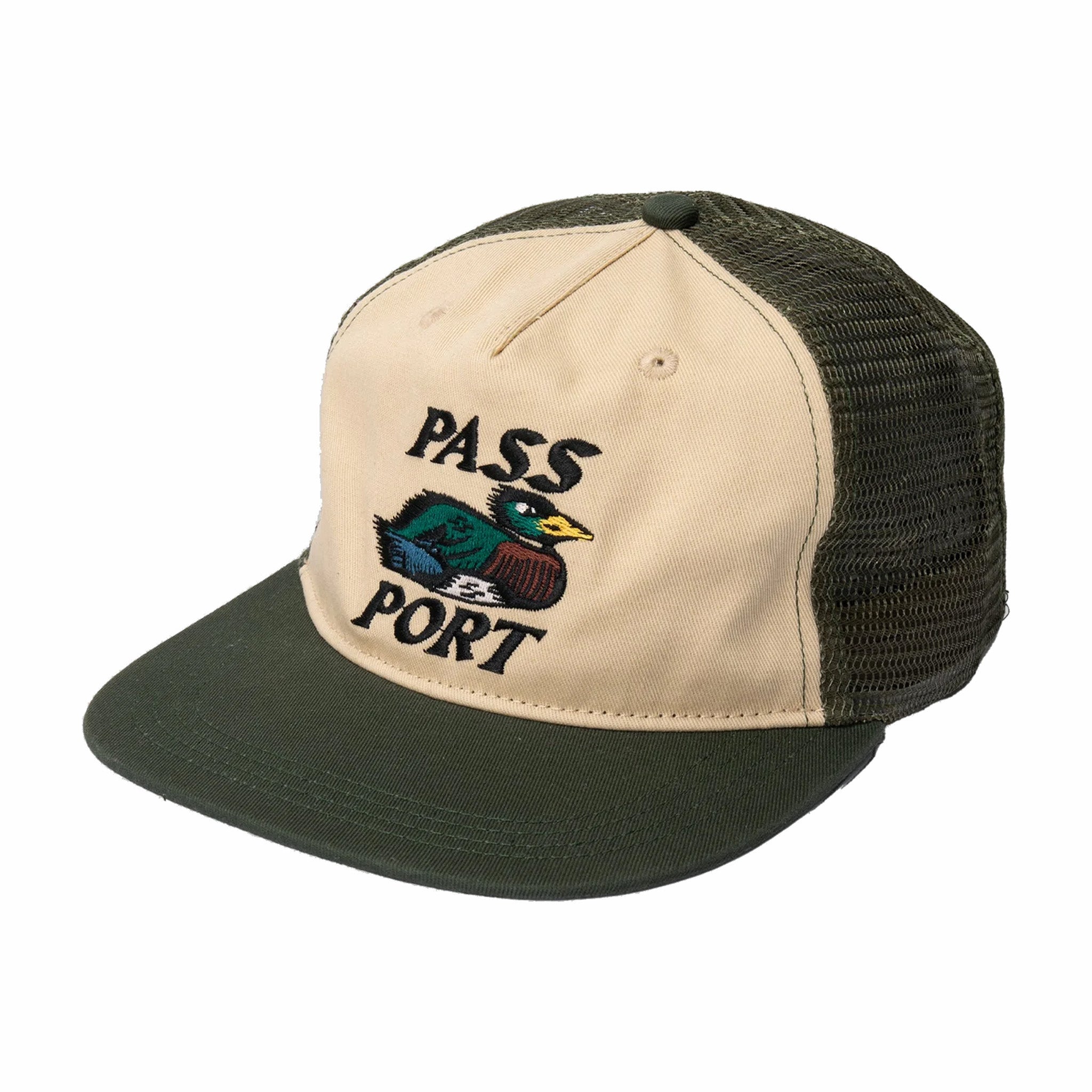 Fast Duck Workers Trucker Hat - Cream & Elm