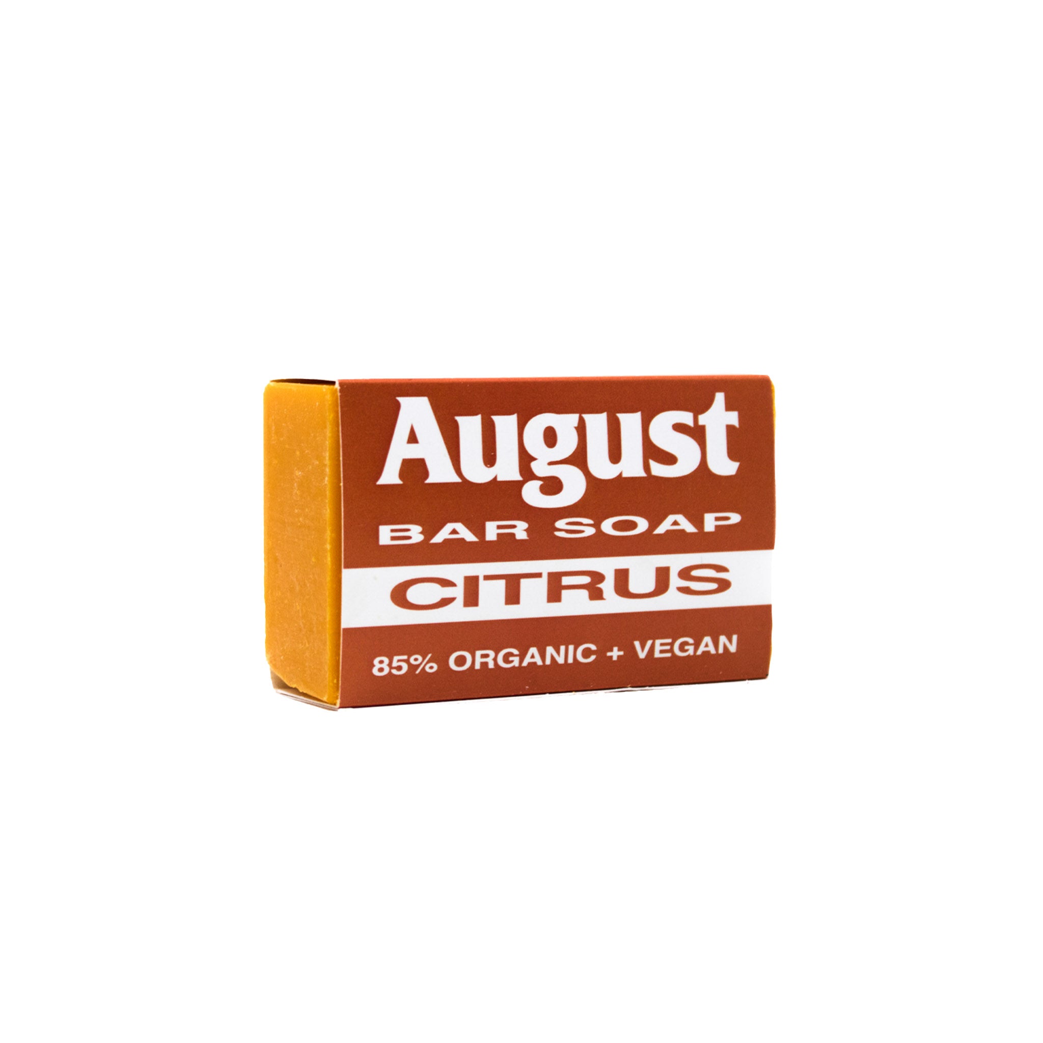Organic Citrus Bar Soap by August