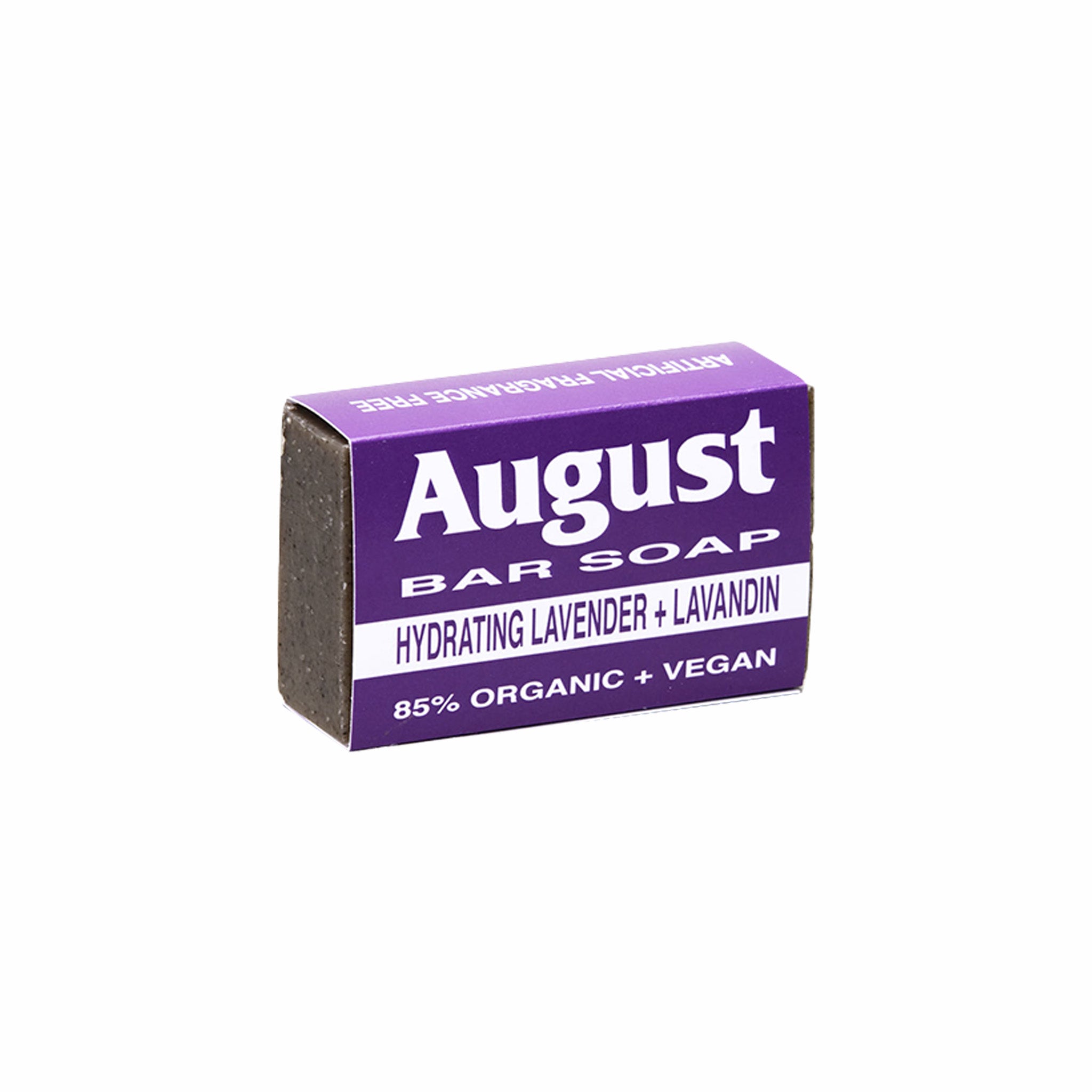 Organic Lavender Bar Soap by August