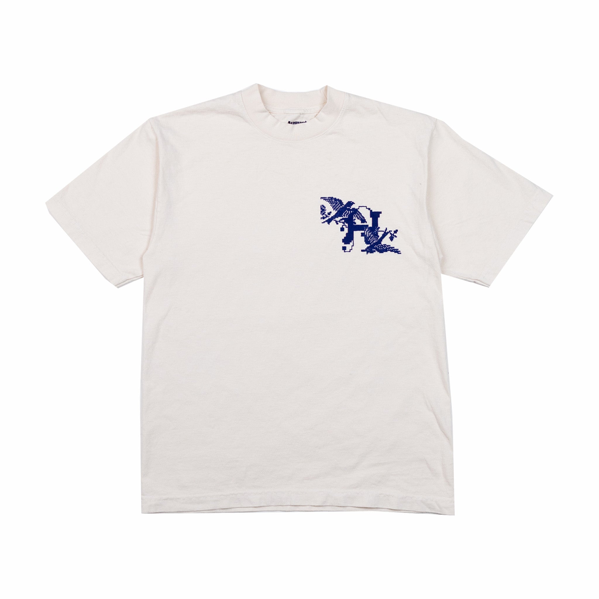 August Lovebirds Graphic Tee in Creme
