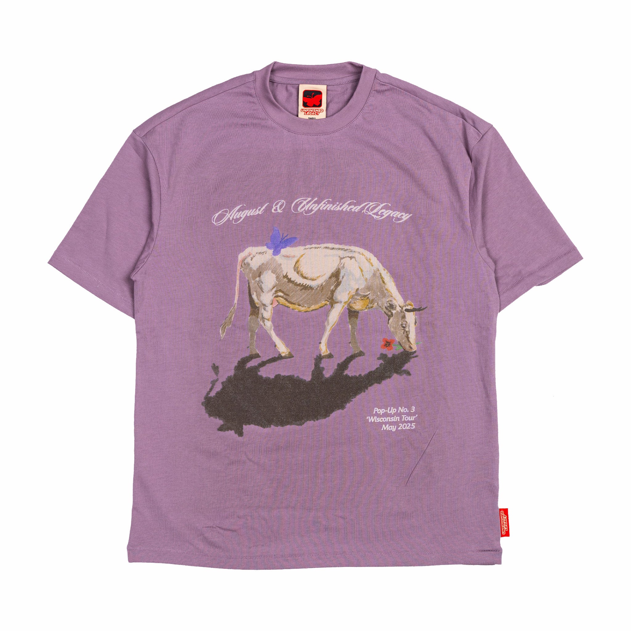 August x Unfinished Legacy Mauve Grazing Tee