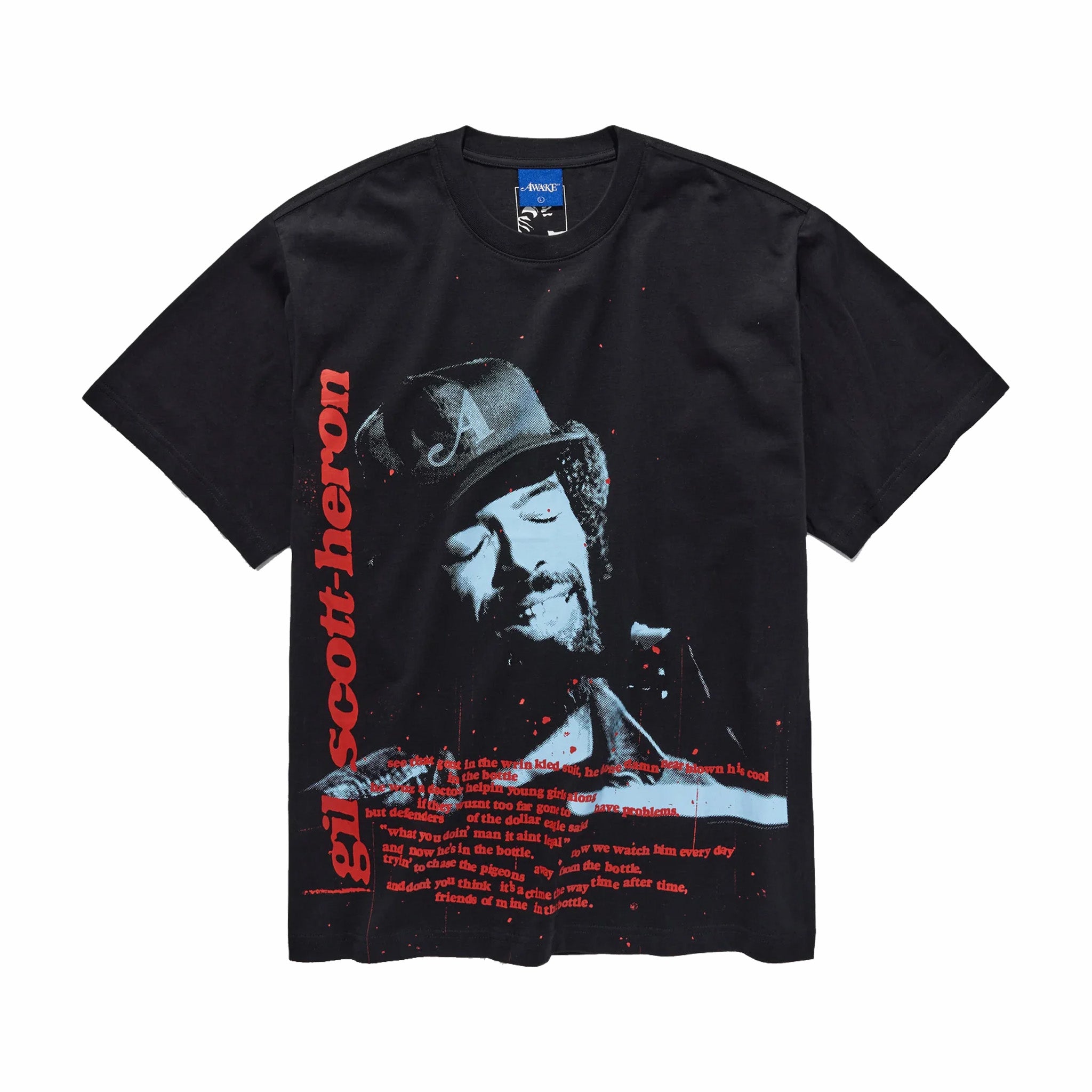Awake NY Gil Scott-Heron Graphic Tee - Black