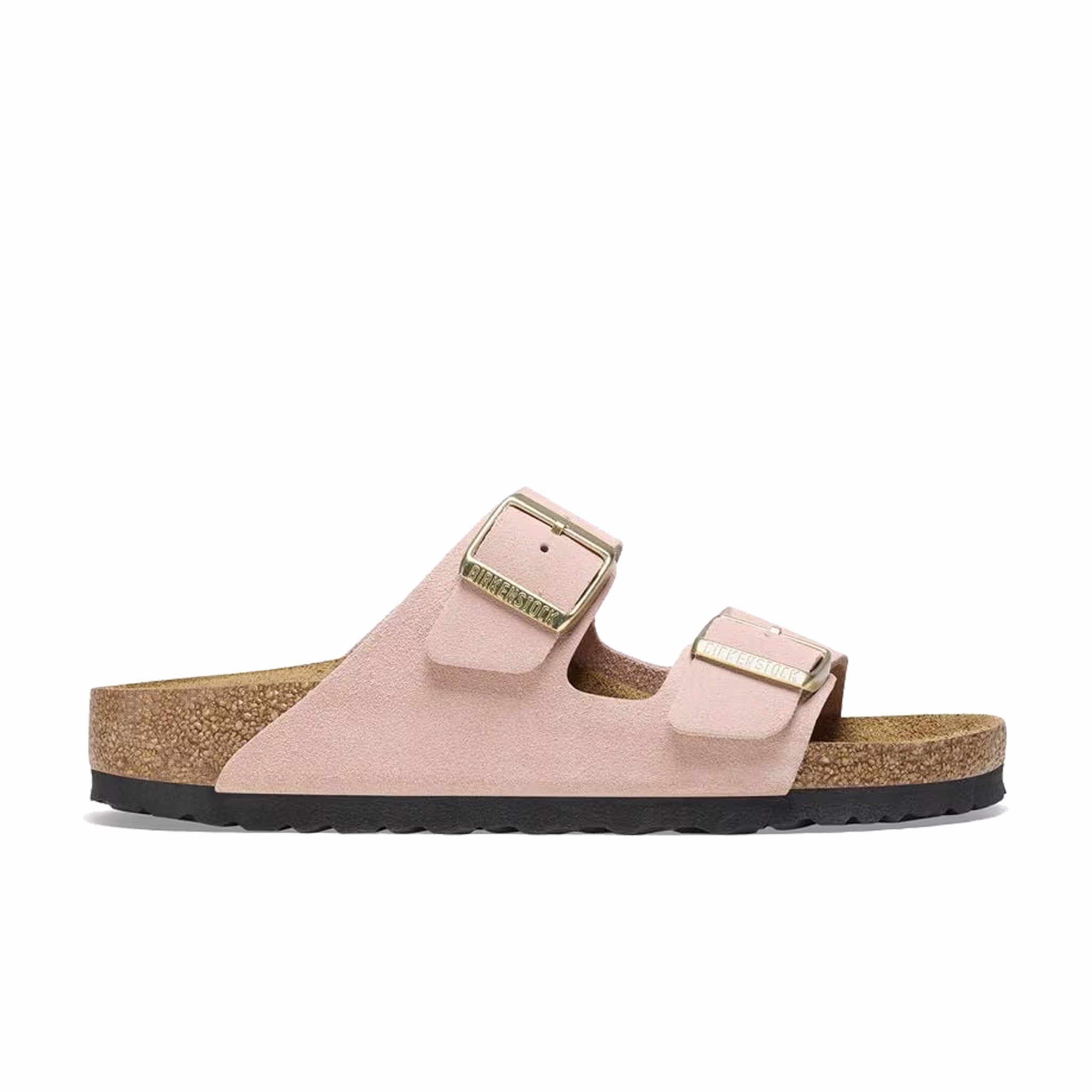 Birkenstock Arizona Suede Sandals - Narrow Fit, Light Rose