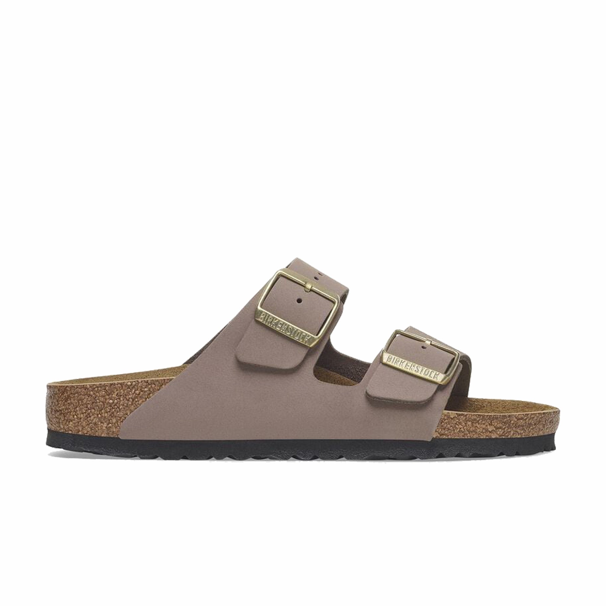 Birkenstock Arizona Nubuck Sandals - Faded Purple Narrow Fit