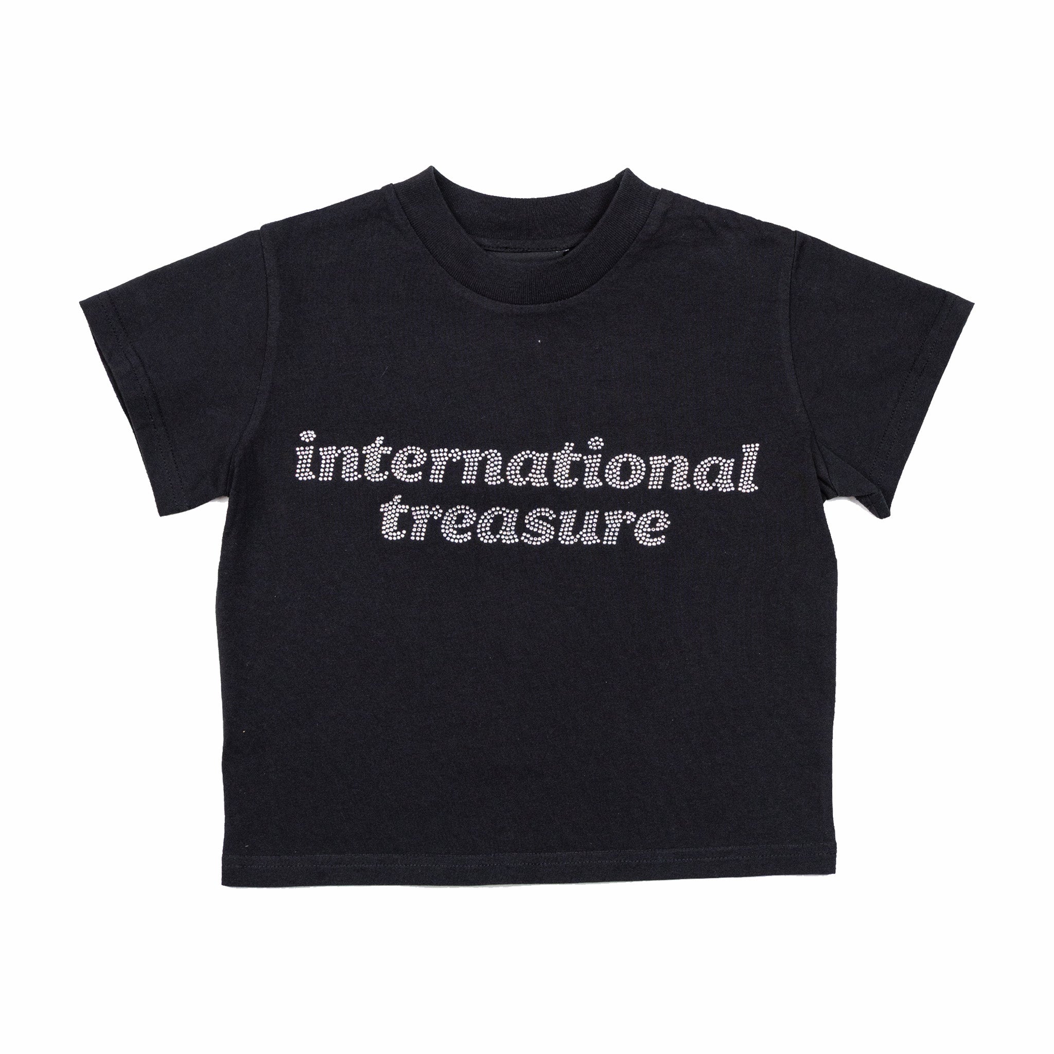 Boiler Room BR Treasures Black Baby Tee