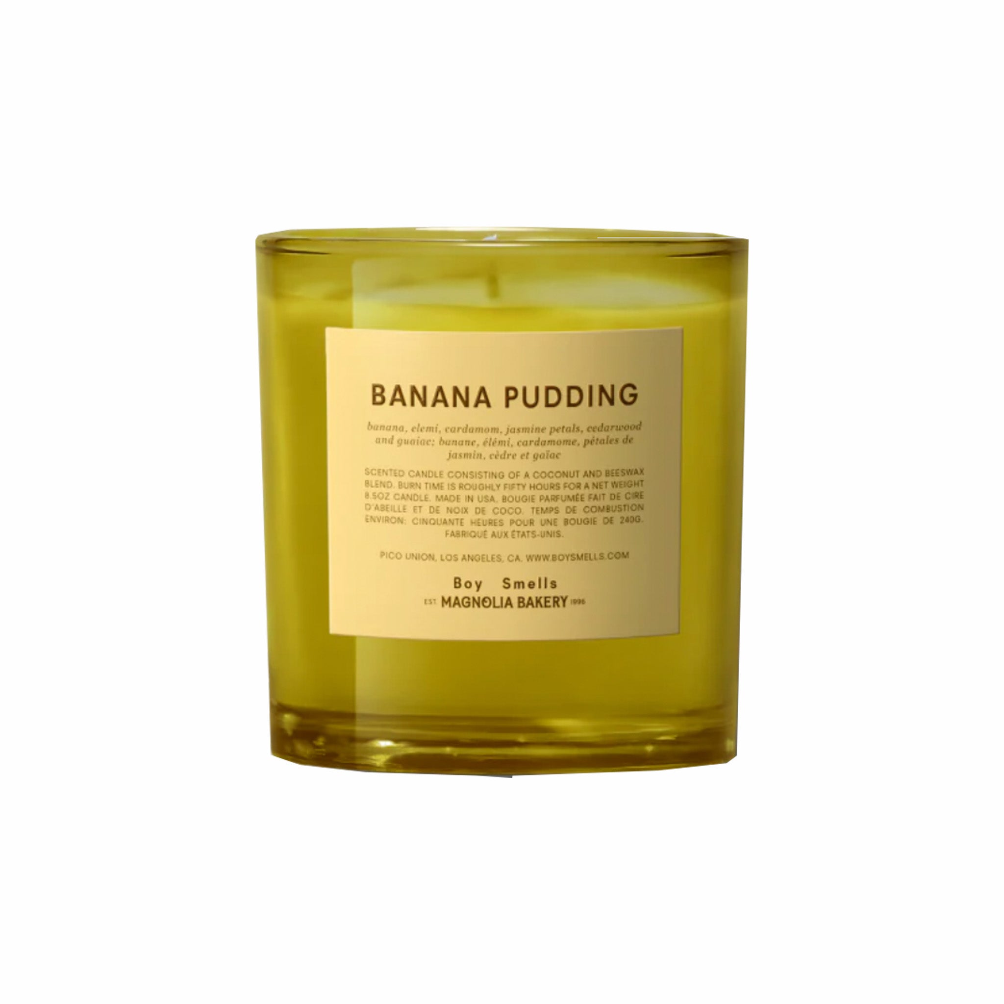 Banana Pudding Scented Candle by Boy Smells