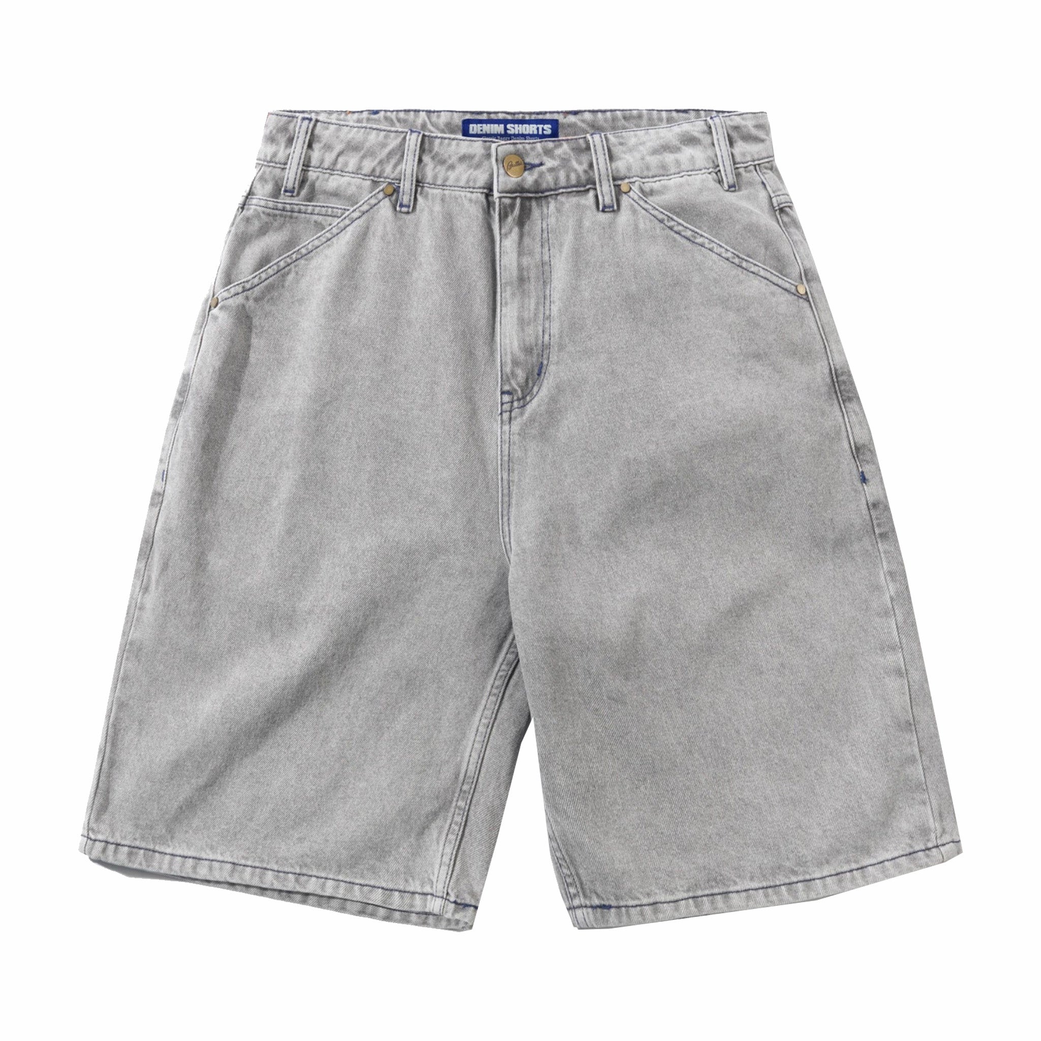 Butter Goods Washed Grey Denim Shorts