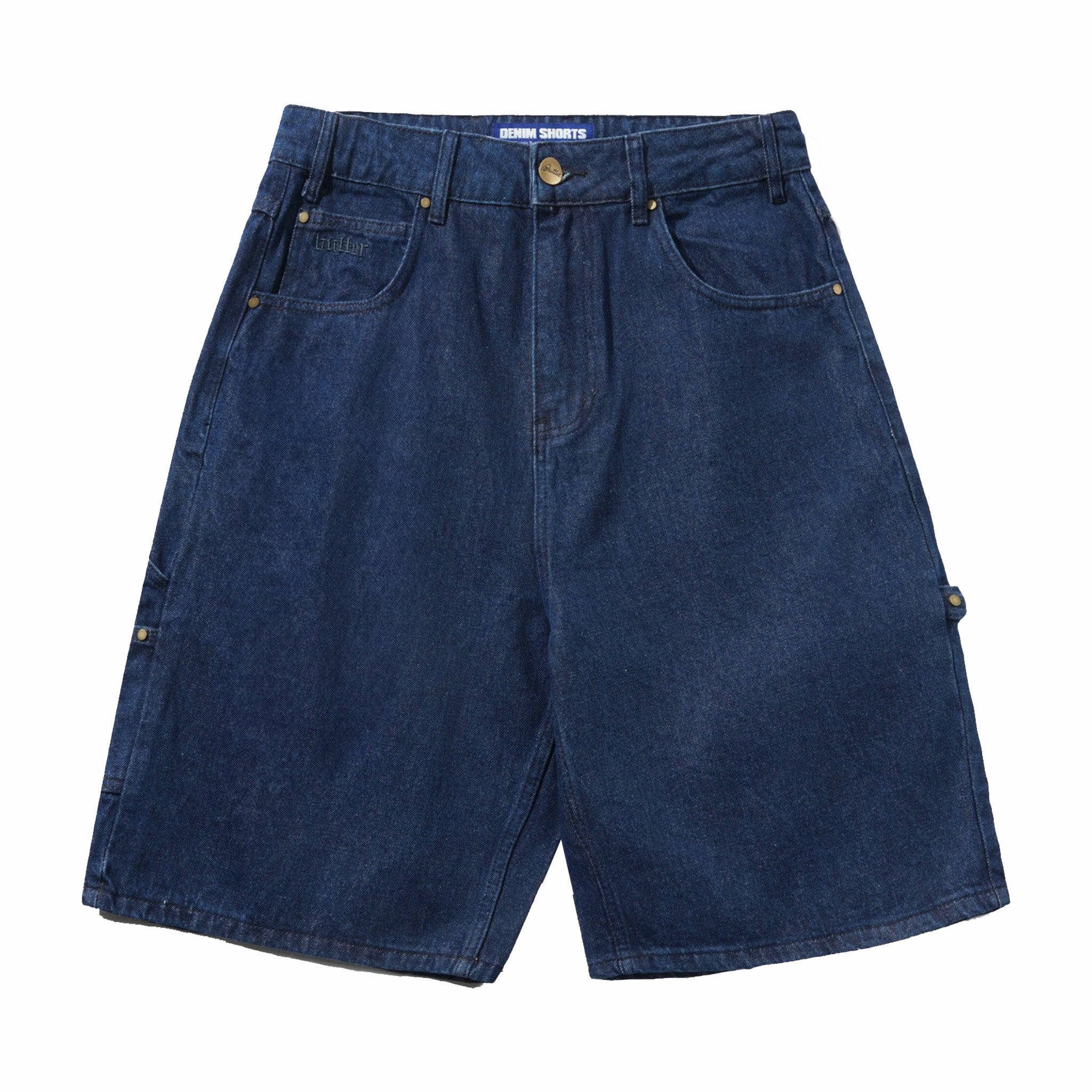 Butter Goods Raw Indigo Rivet Denim Shorts